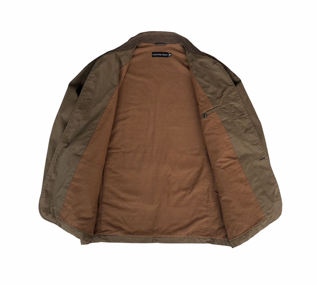 Calvin Klein Vintage 90s Calvin Klein Sport Homme Safari Jacket Size US L / EU 52-54 / 3 - 2 Thumbnail