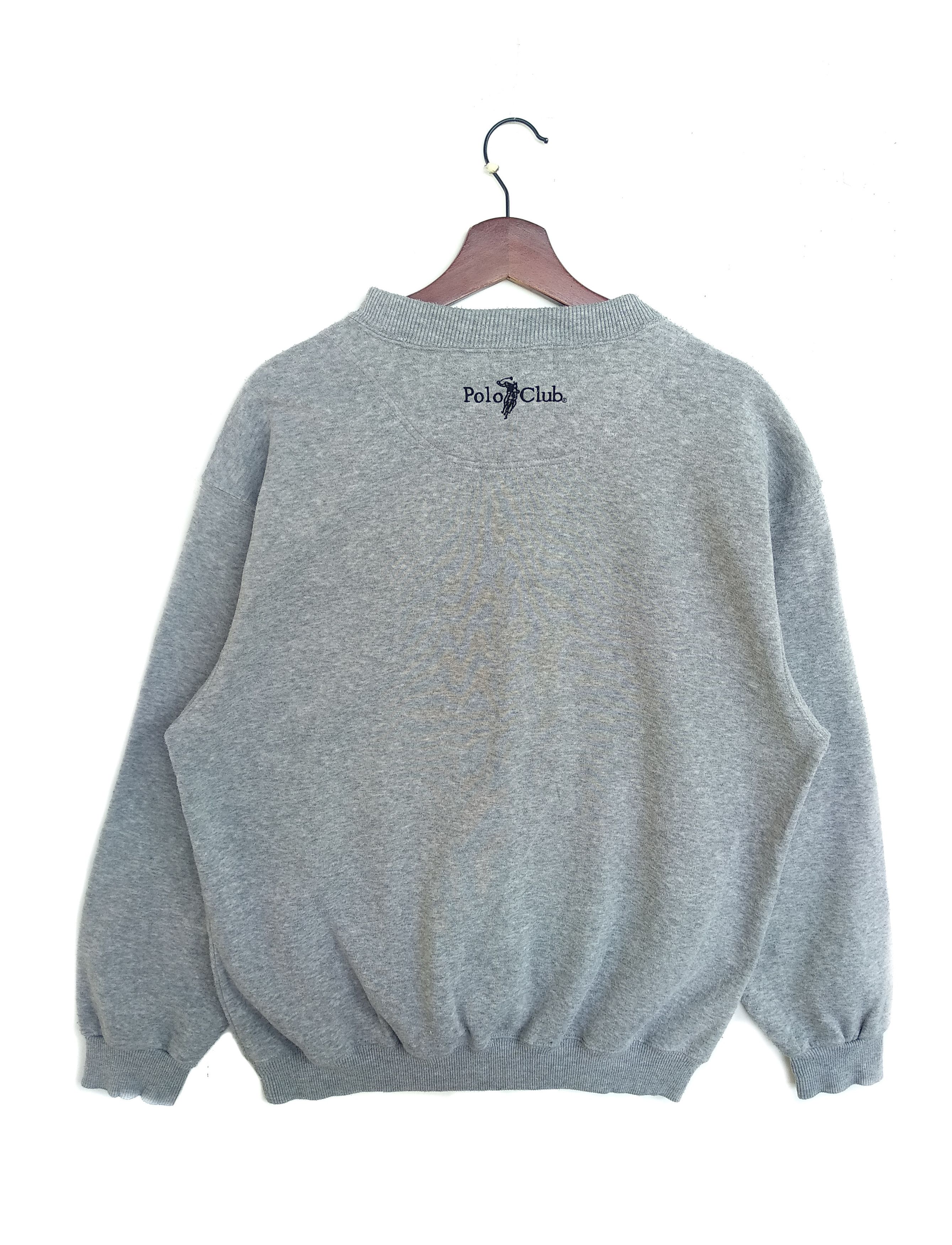 Beverly Hills Polo Club × U.S. Polo Assn. × Vintage Vintage Polo Club Sweatshirt Size US L / EU 52-54 / 3 - 2 Thumbnail