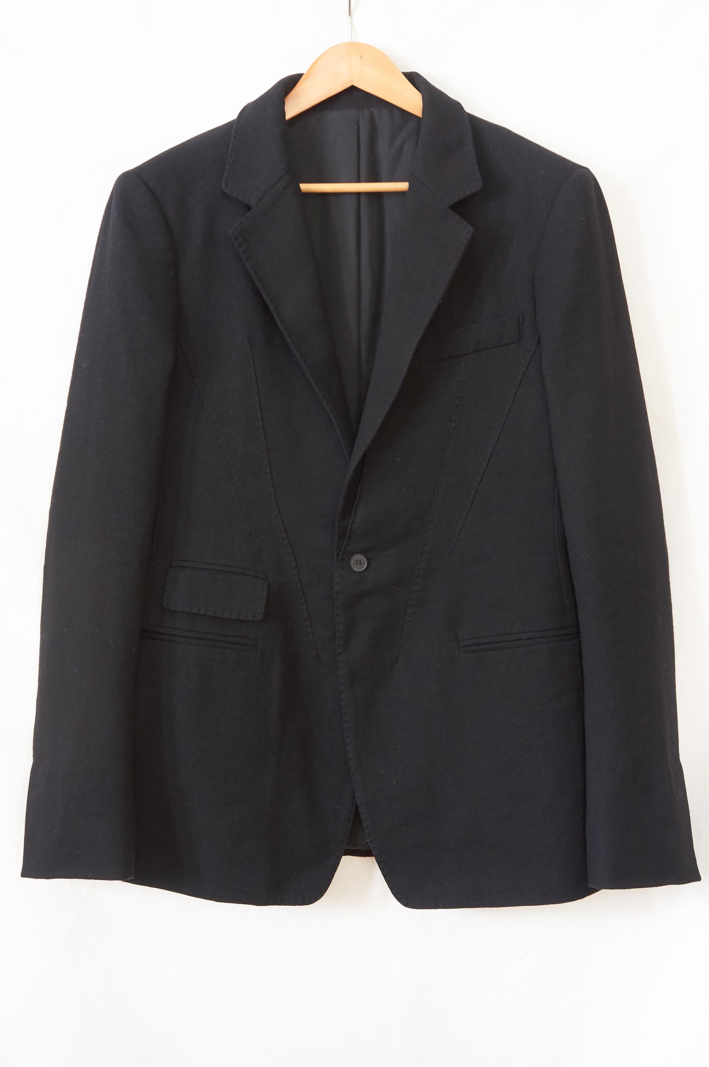 Haider Ackermann Cashmere linen slim tailored jacket Size US M / EU 48-50 / 2 - 1 Thumbnail