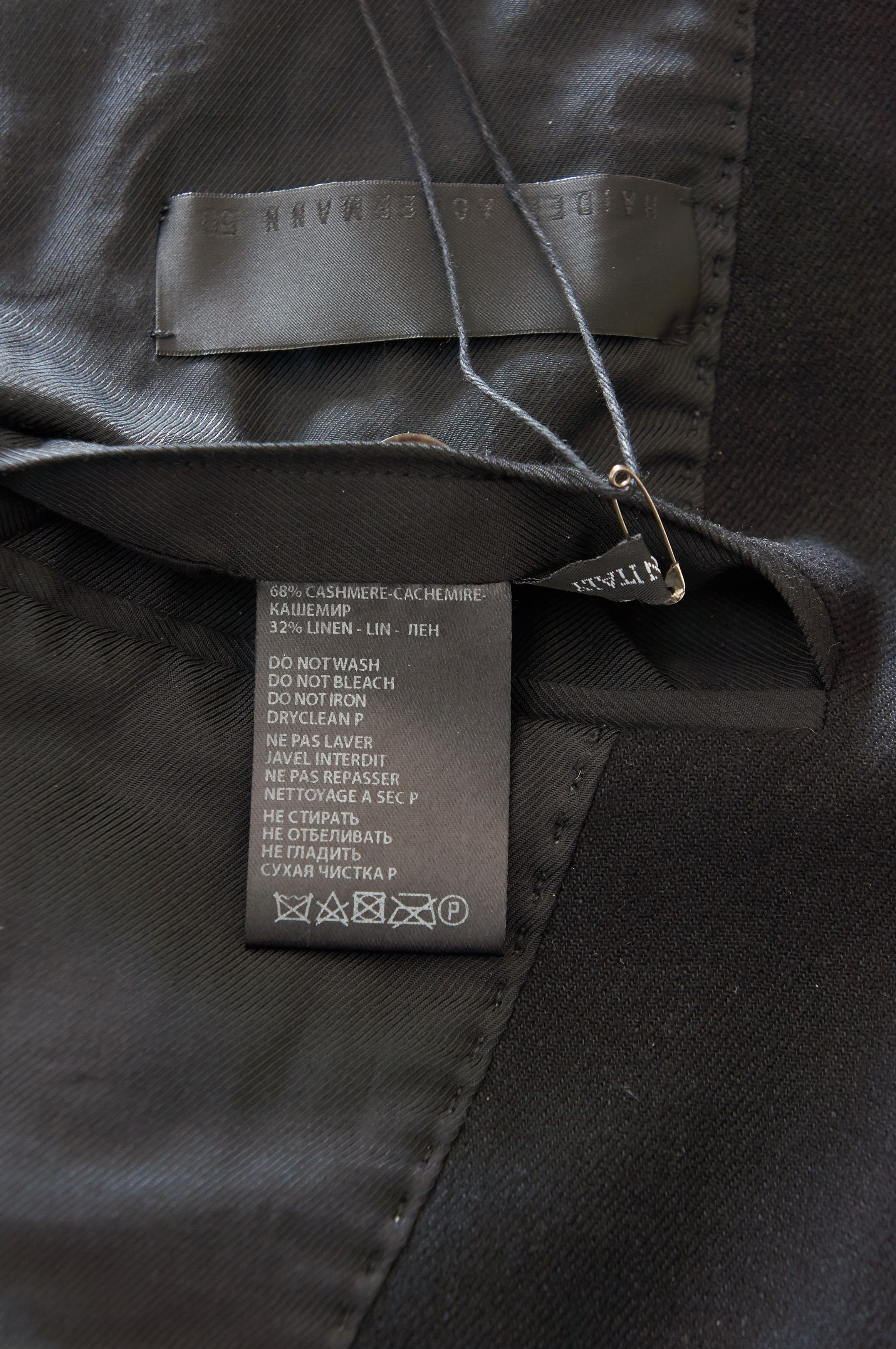 Haider Ackermann Cashmere linen slim tailored jacket Size US M / EU 48-50 / 2 - 8 Thumbnail