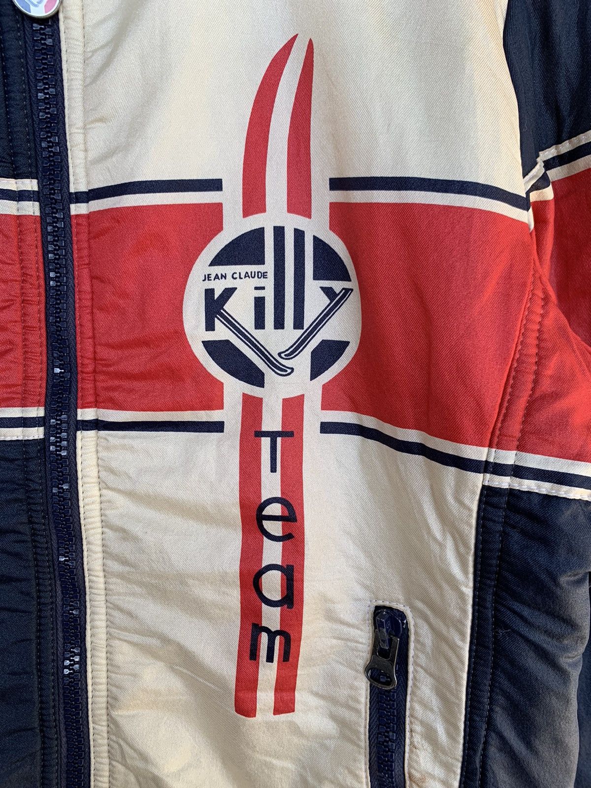 Designer Vintage 90s Jean Claude Killy Distress Ski Jacket Size US S / EU 44-46 / 1 - 9 Thumbnail