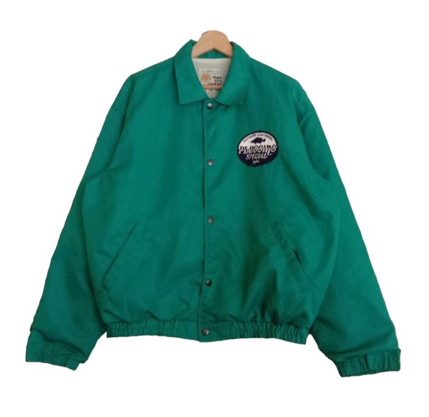 Japanese Brand Vintage Heavy Duty Garment Workers Jacket Size US M / EU 48-50 / 2 - 2 Thumbnail
