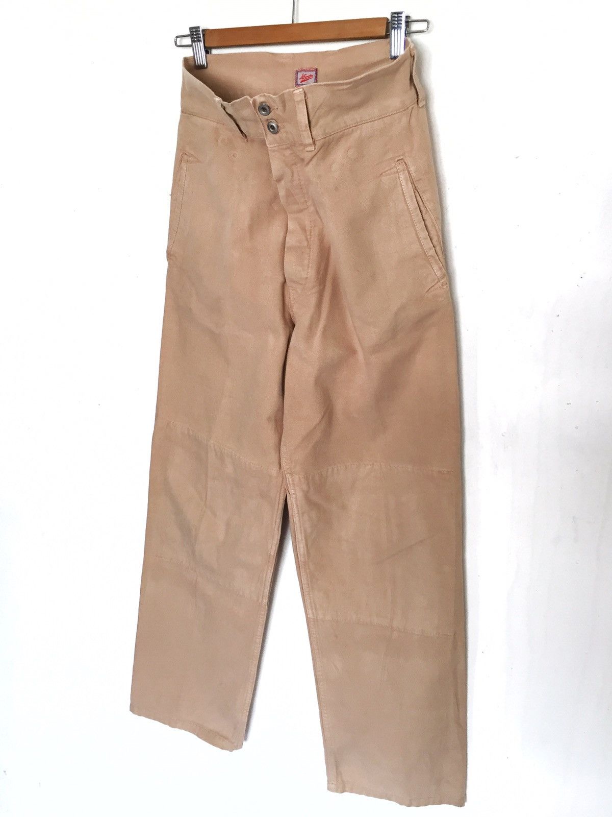45rpm 45RPM 🇯🇵 Indigo High Waisted Khakis Trousers Pants Size US 28 / EU 44 - 2 Thumbnail