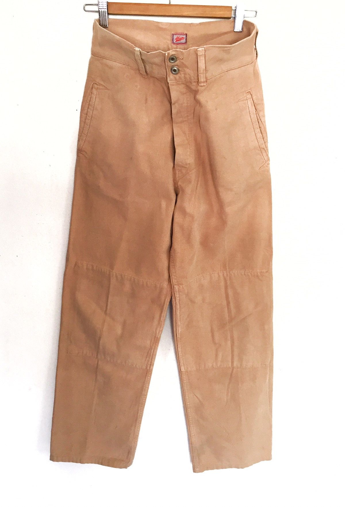 45RPM 🇯🇵 Indigo High Waisted Khakis Trousers Pants