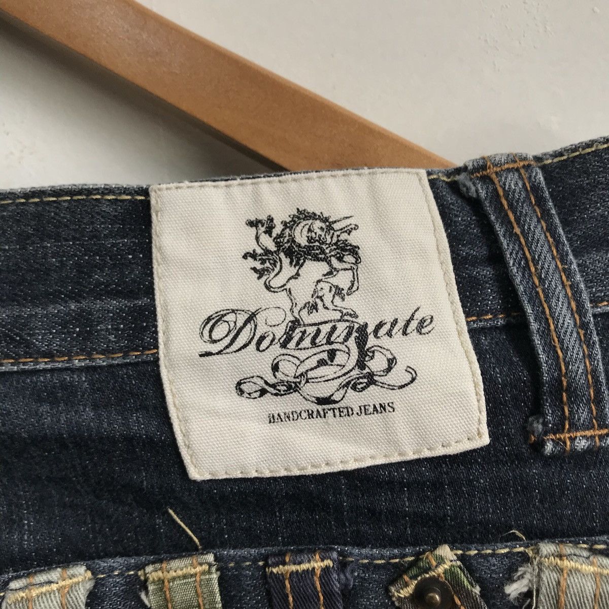 Japanese Brand Dominate Handcarft Denim Jeans Size US 34 / EU 50 - 7 Thumbnail