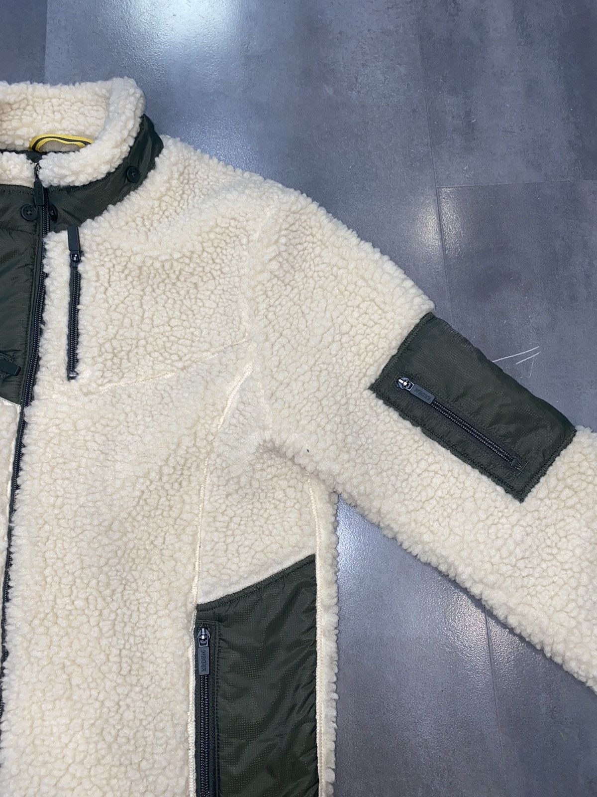 Erdem DS! FW17 Erdem X H&M Colorblock Sherpa Light Jacket Size US M / EU 48-50 / 2 - 12 Thumbnail