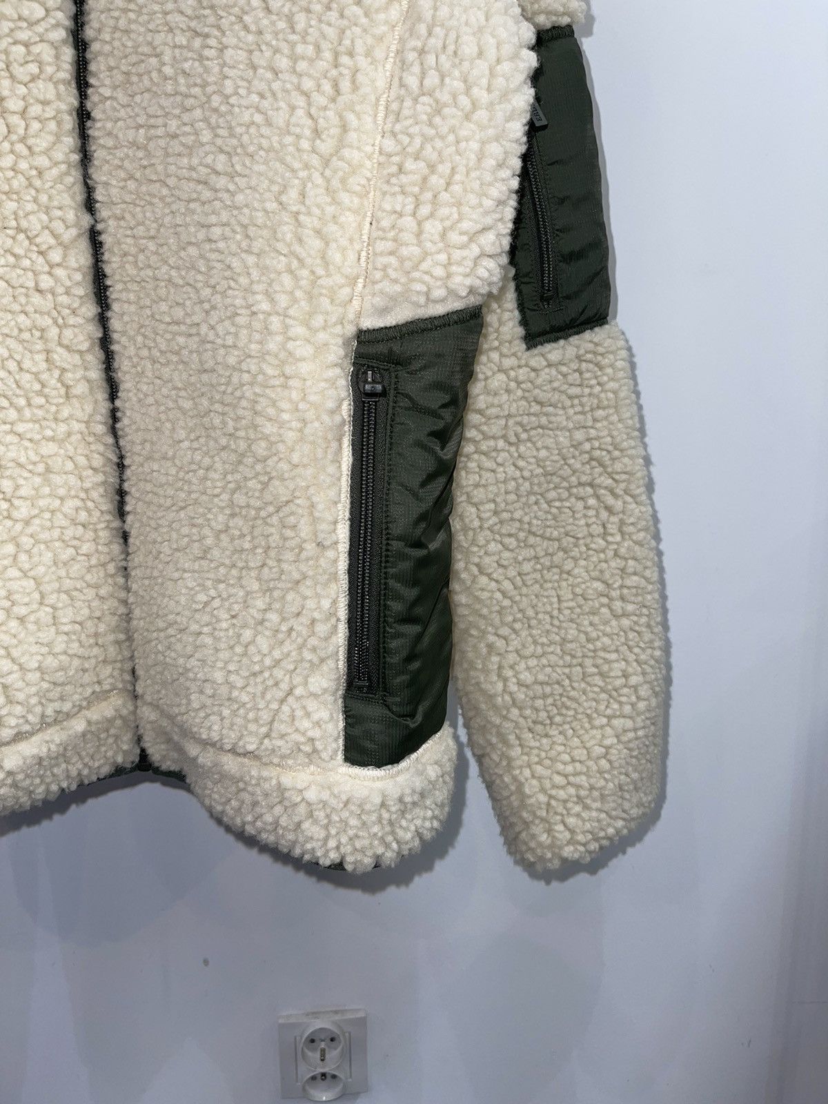 Erdem DS! FW17 Erdem X H&M Colorblock Sherpa Light Jacket Size US M / EU 48-50 / 2 - 3 Thumbnail