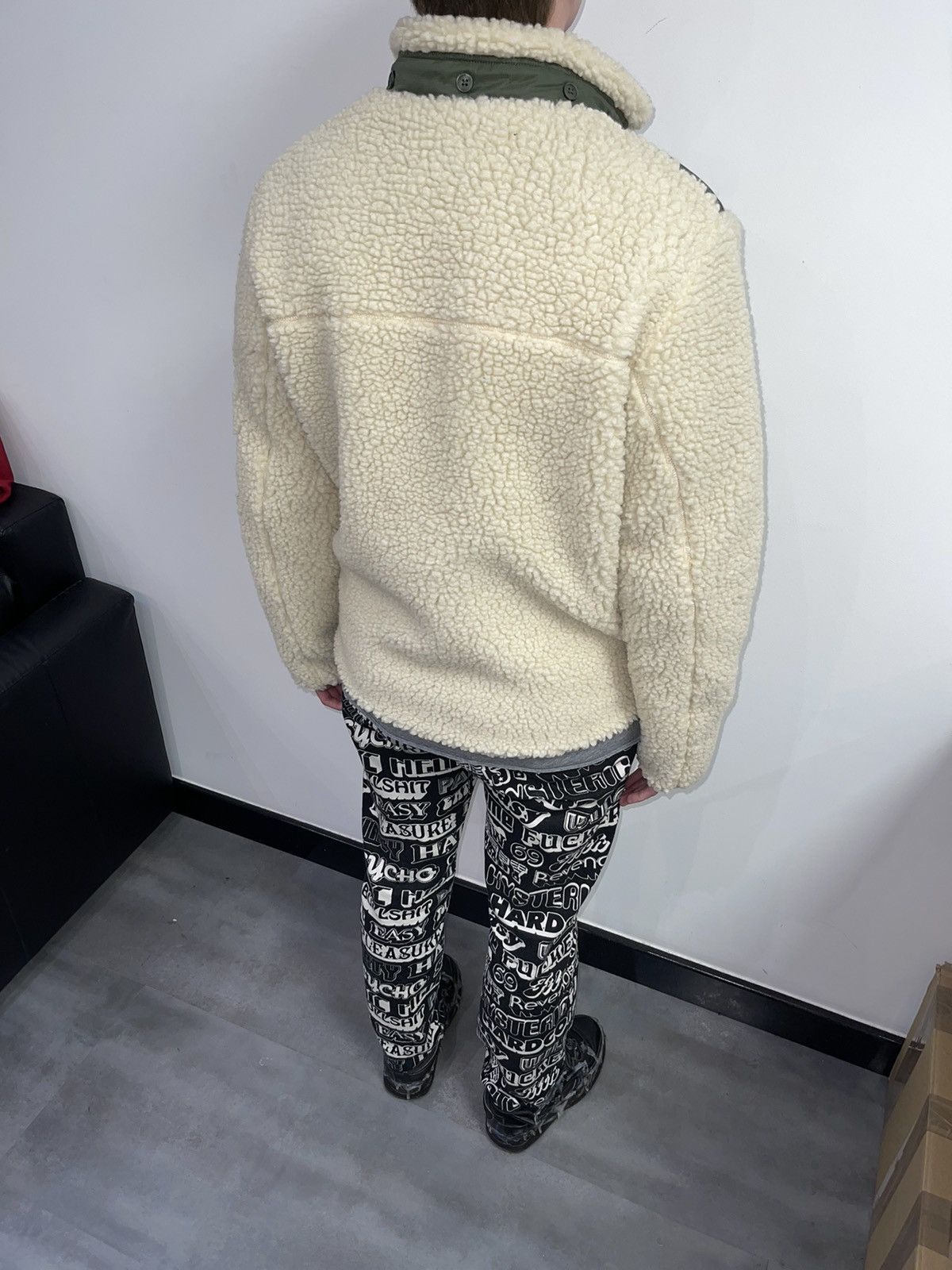 Erdem DS! FW17 Erdem X H&M Colorblock Sherpa Light Jacket Size US M / EU 48-50 / 2 - 9 Thumbnail