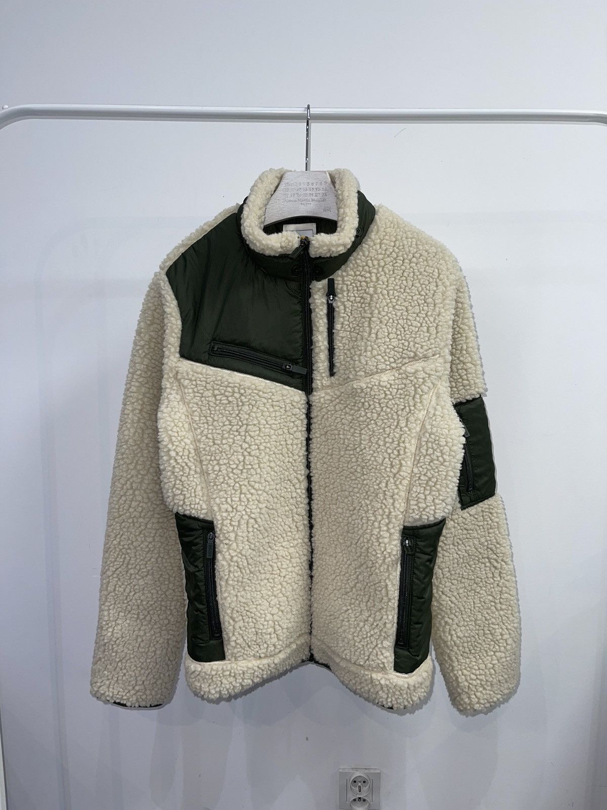 Erdem DS! FW17 Erdem X H&M Colorblock Sherpa Light Jacket Size US M / EU 48-50 / 2 - 1 Thumbnail