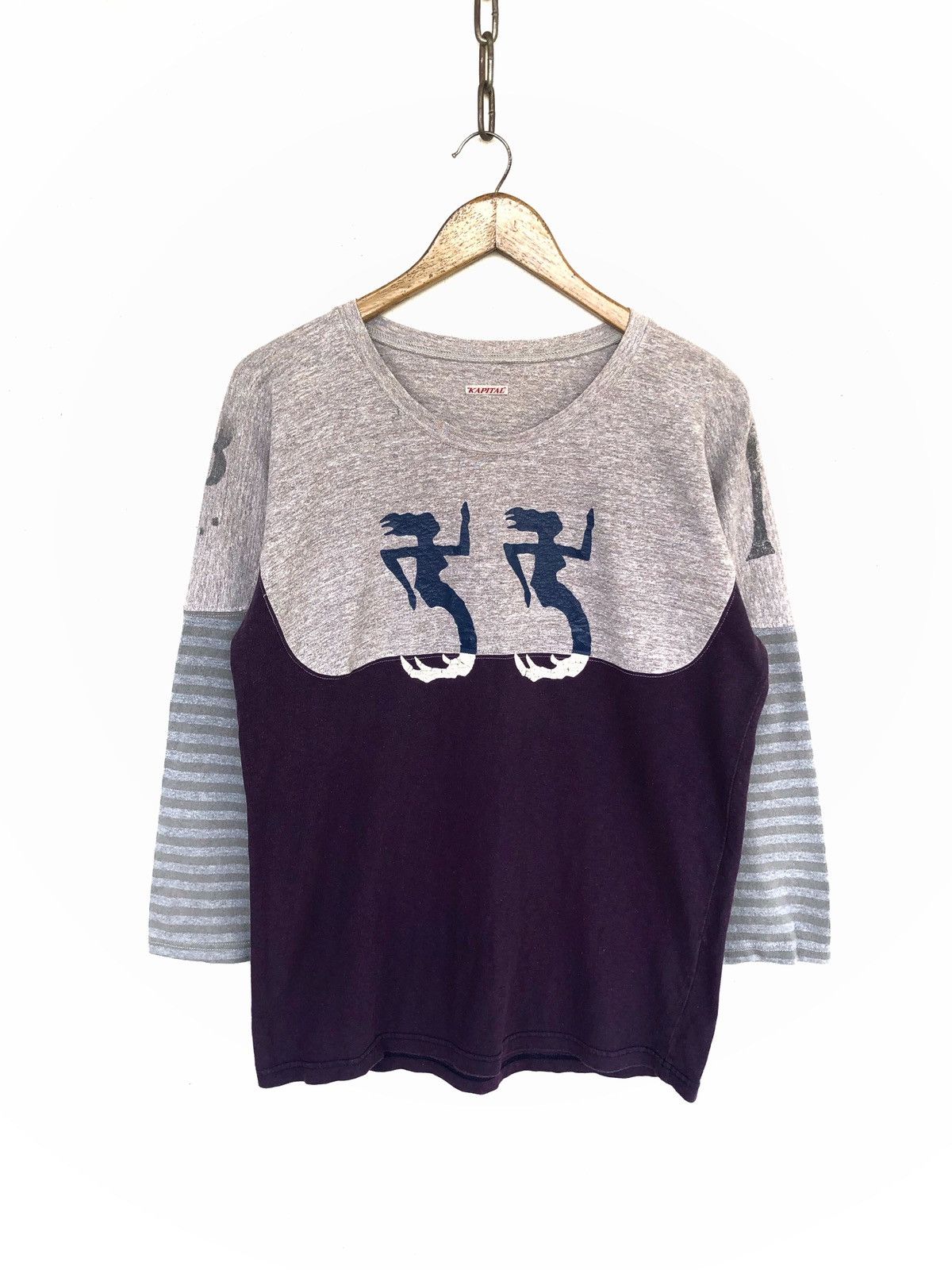 Kapital Kapital Hybrid Patchwork "2 Seahorse" Raglan Shirt Size US M / EU 48-50 / 2 - 3 Thumbnail