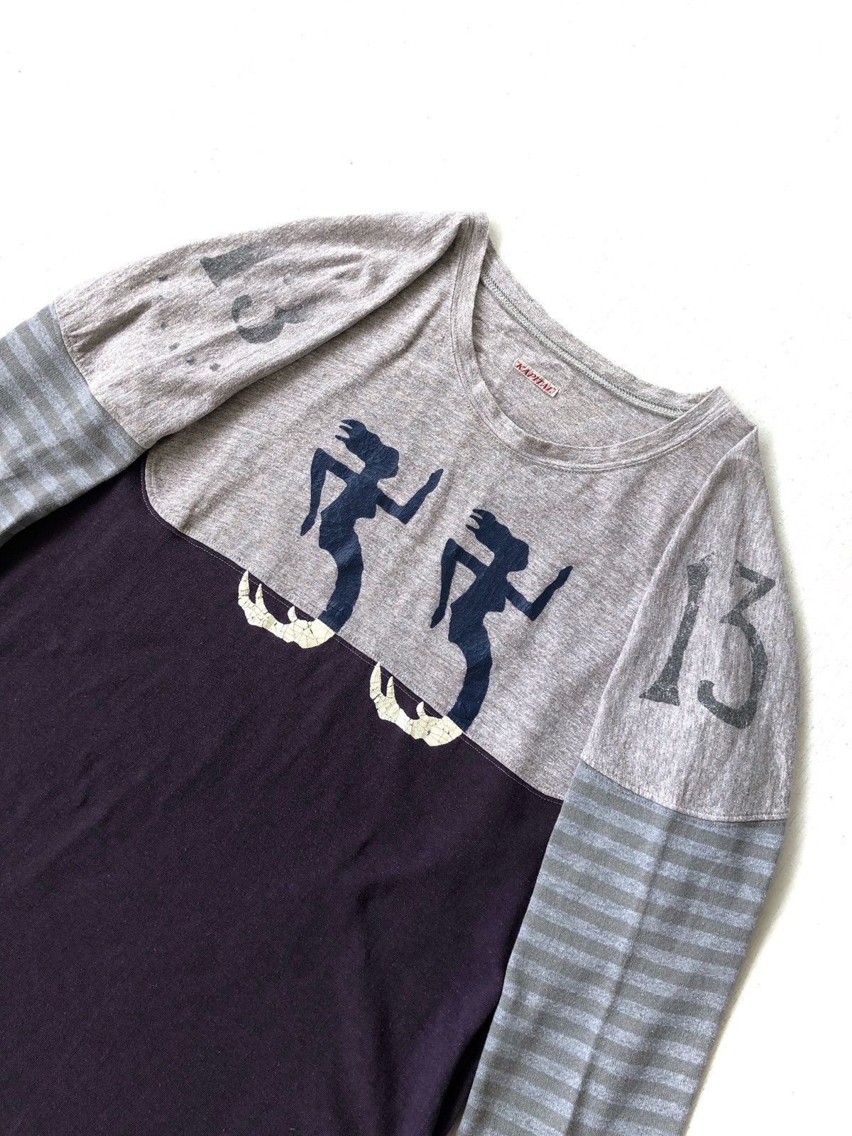 Kapital Kapital Hybrid Patchwork "2 Seahorse" Raglan Shirt Size US M / EU 48-50 / 2 - 1 Thumbnail