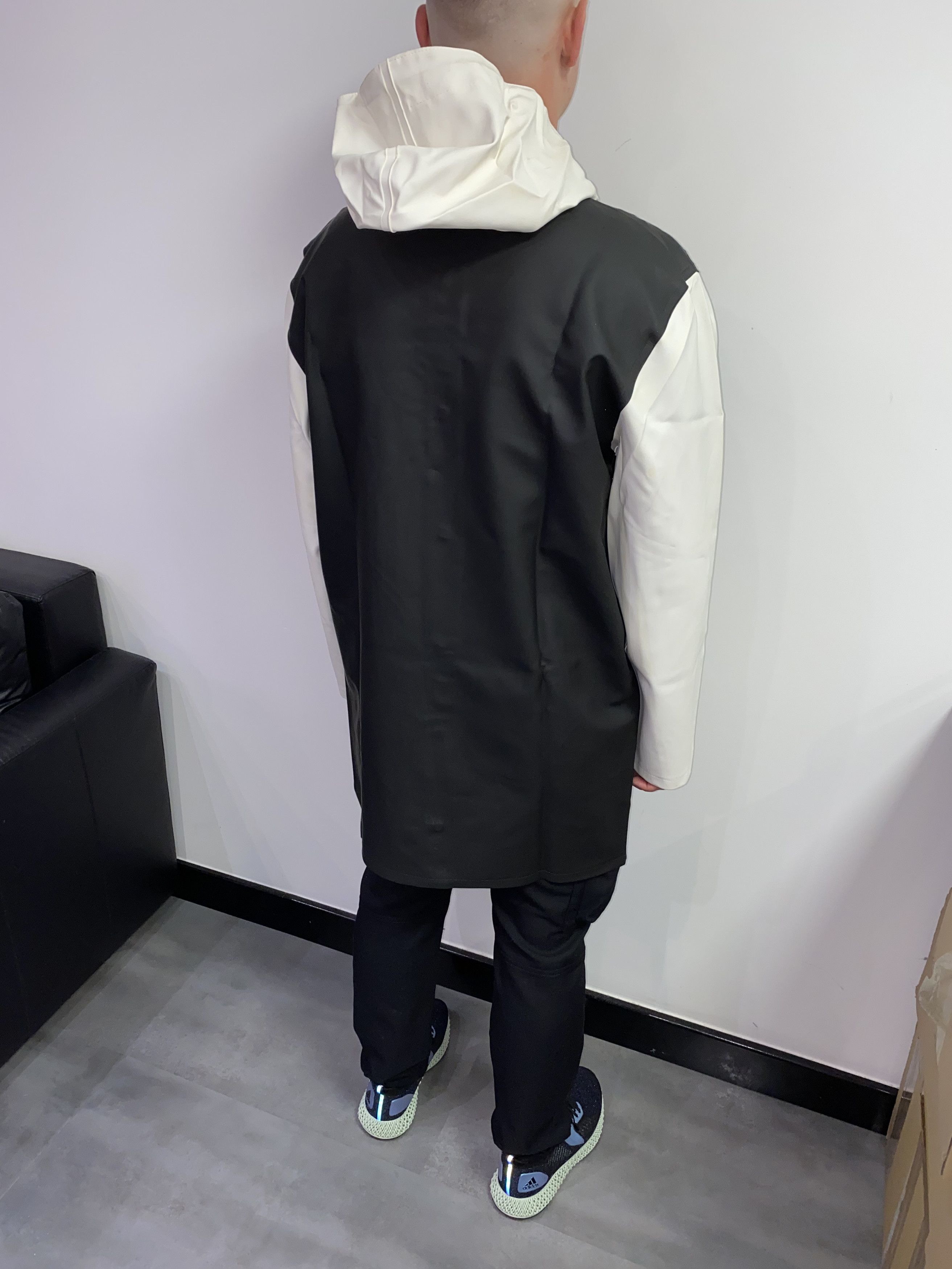 Stutterheim DSWT! Stutterheim Two Tone Hooded Raincoat Size US XL / EU 56 / 4 - 2 Thumbnail