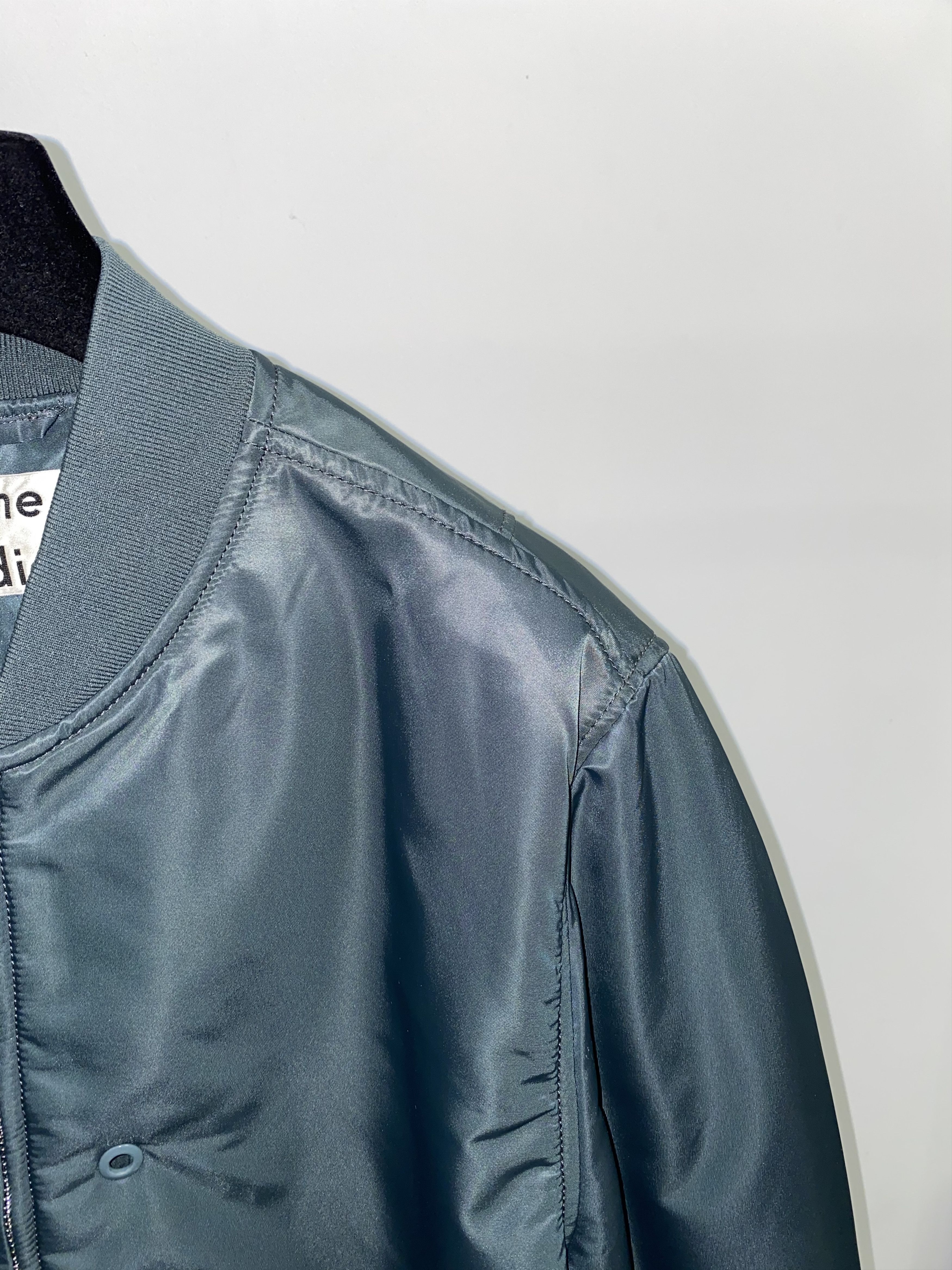Acne Studios DSWT! SS18 Acne Studios Mylon Shine Nylon Bomber Jacket Size US M / EU 48-50 / 2 - 4 Thumbnail