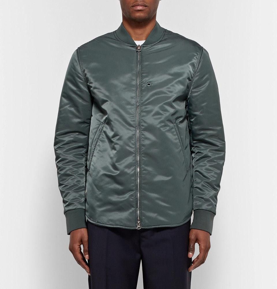 Acne Studios DSWT! SS18 Acne Studios Mylon Shine Nylon Bomber Jacket Size US M / EU 48-50 / 2 - 2 Thumbnail