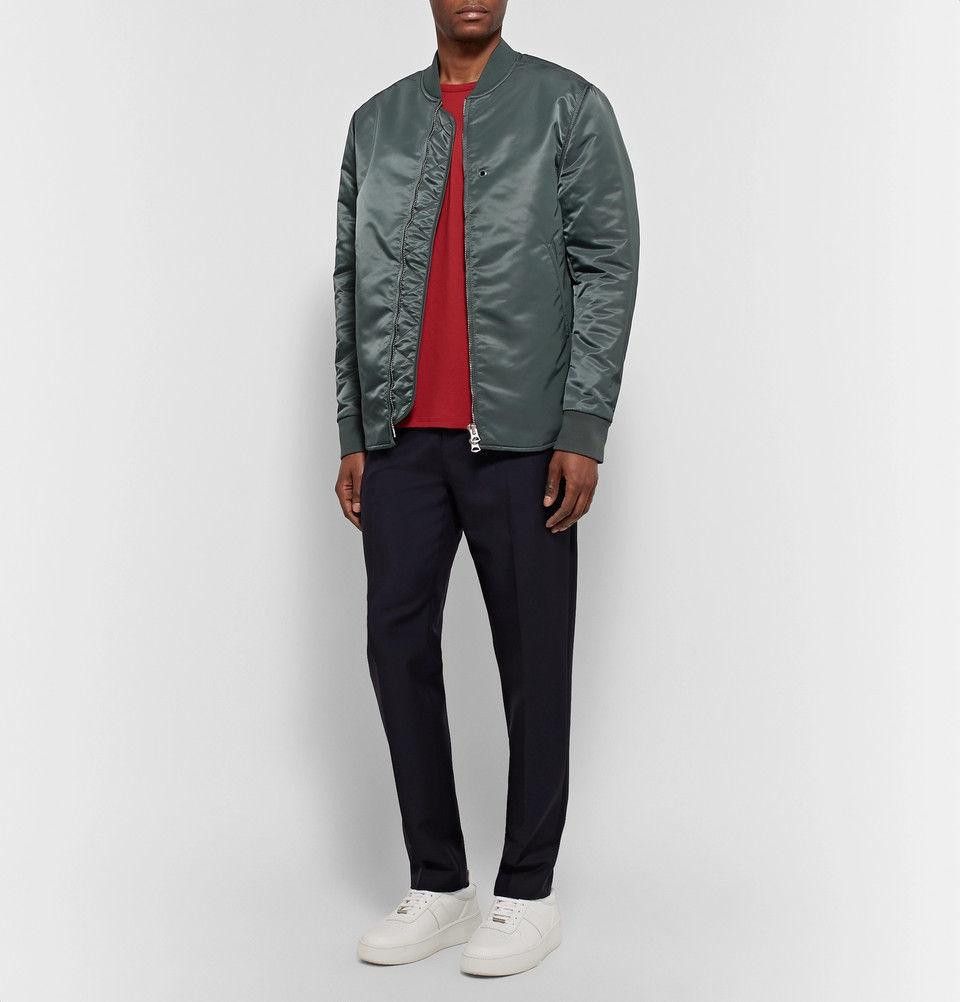 Acne Studios DSWT! SS18 Acne Studios Mylon Shine Nylon Bomber Jacket Size US M / EU 48-50 / 2 - 1 Thumbnail