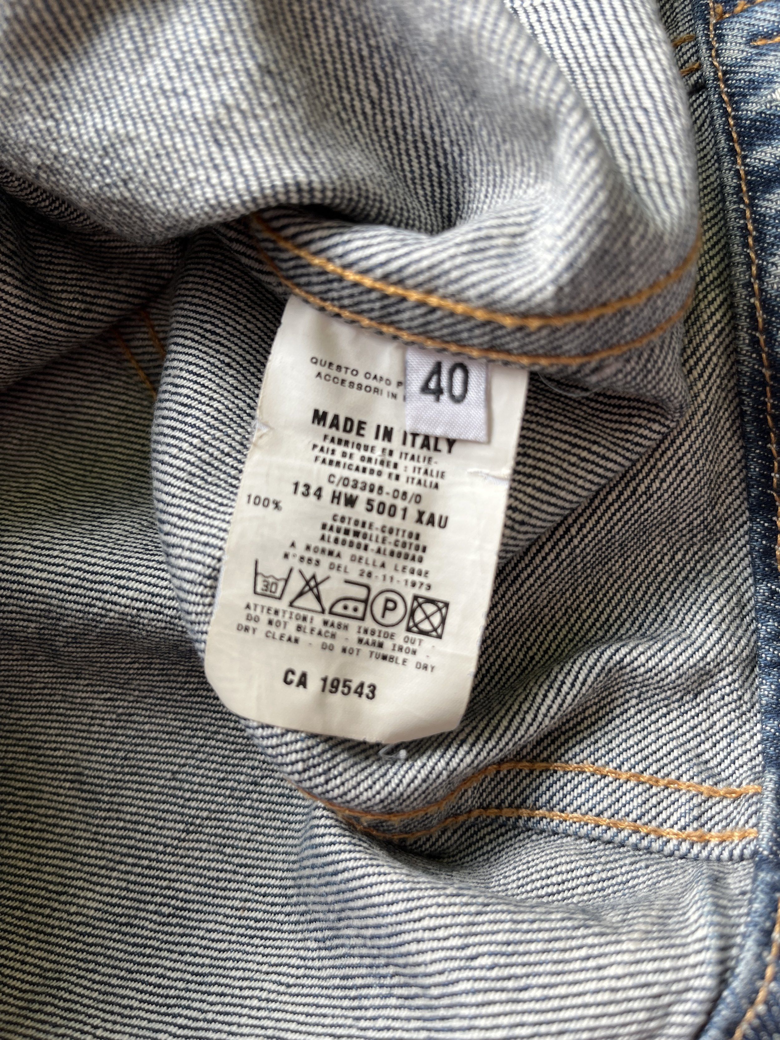 Helmut Lang ⚡️QUICK SALE⚡️Helmut Lang Blue Denim Jacket Size M / US 6-8 / IT 42-44 - 4 Thumbnail