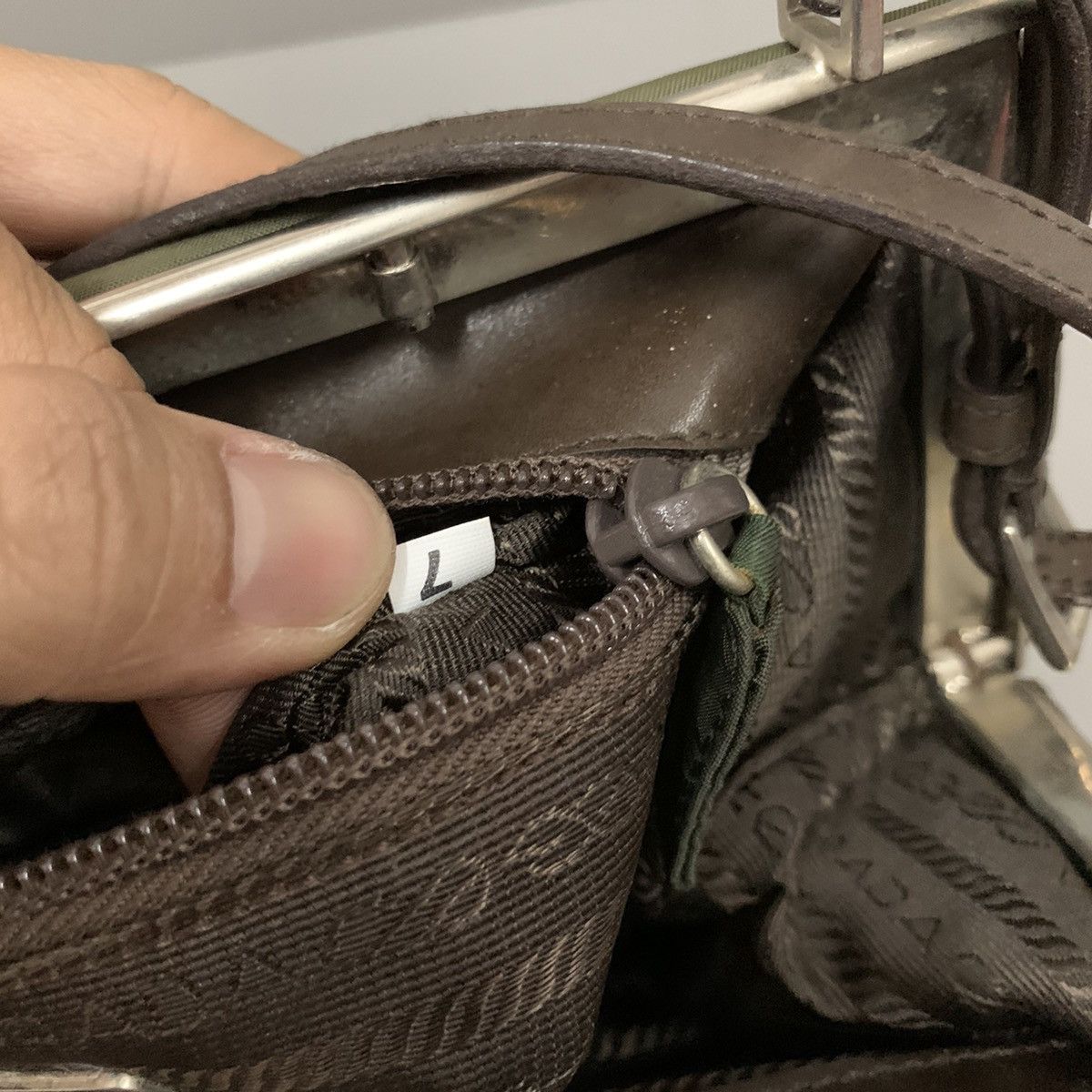 Prada Prada Nylon Dinner Bag Size ONE SIZE - 12 Thumbnail