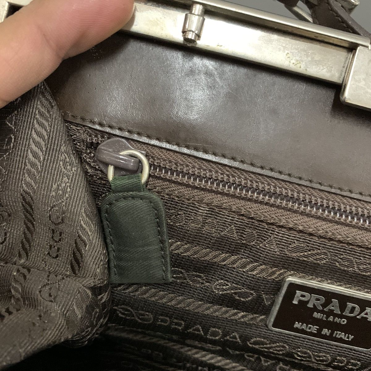 Prada Prada Nylon Dinner Bag Size ONE SIZE - 11 Thumbnail