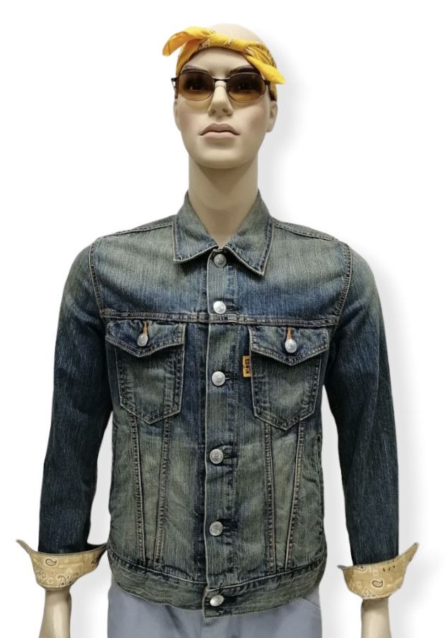 Edwin EDWIN Rusty Blue Paisley Bandana Denim Insp.Kapital Bandana Size US S / EU 44-46 / 1 - 1 Thumbnail