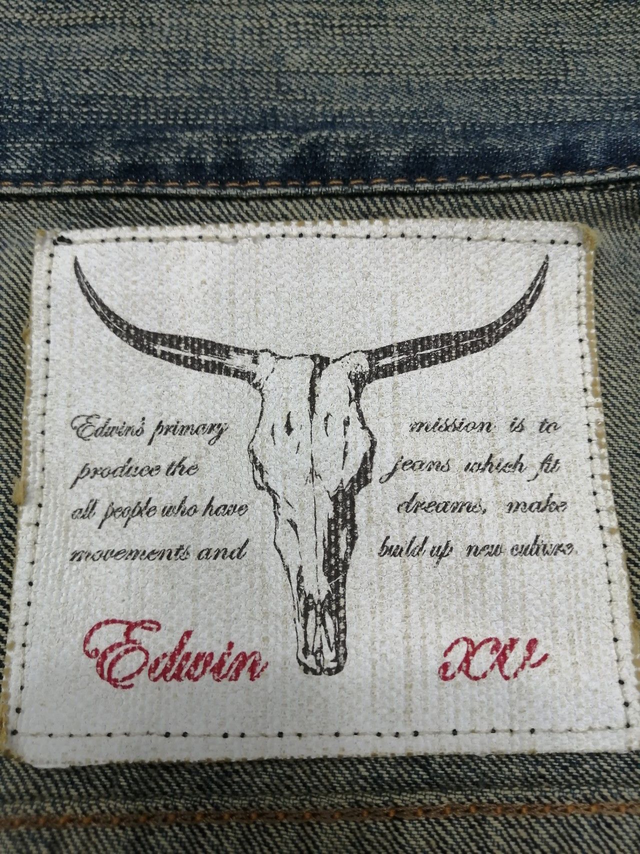 Edwin EDWIN Rusty Blue Paisley Bandana Denim Insp.Kapital Bandana Size US S / EU 44-46 / 1 - 8 Thumbnail