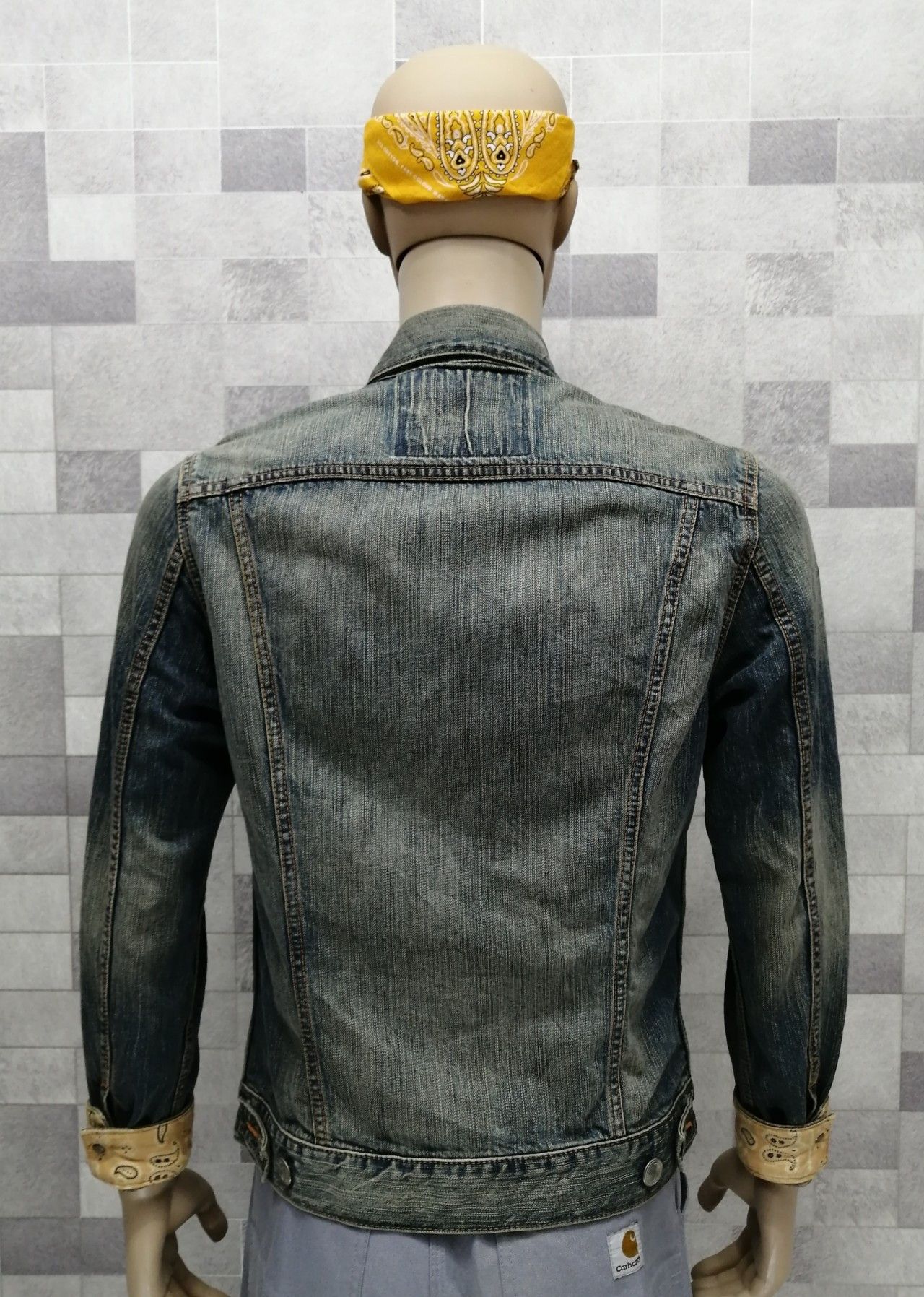 Edwin EDWIN Rusty Blue Paisley Bandana Denim Insp.Kapital Bandana Size US S / EU 44-46 / 1 - 3 Thumbnail