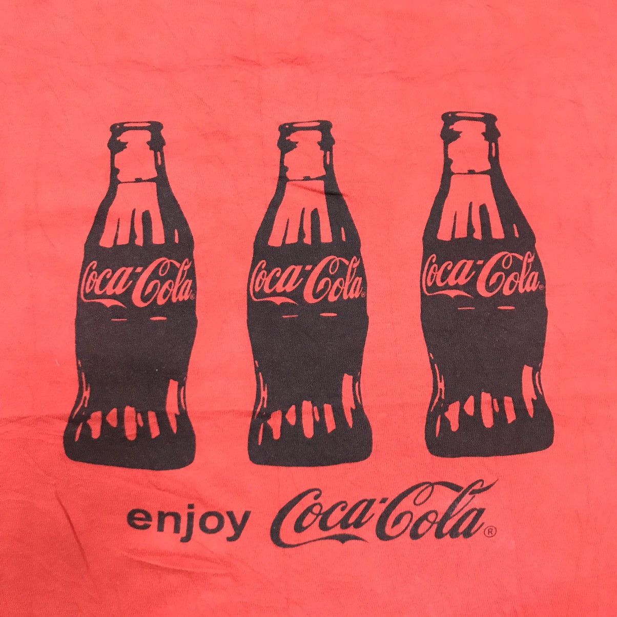 Coca Cola × Vintage VINTAGE ENJOY COCA COLA PROMO TSHIRT Size L / US 10 / IT 46 - 9 Thumbnail