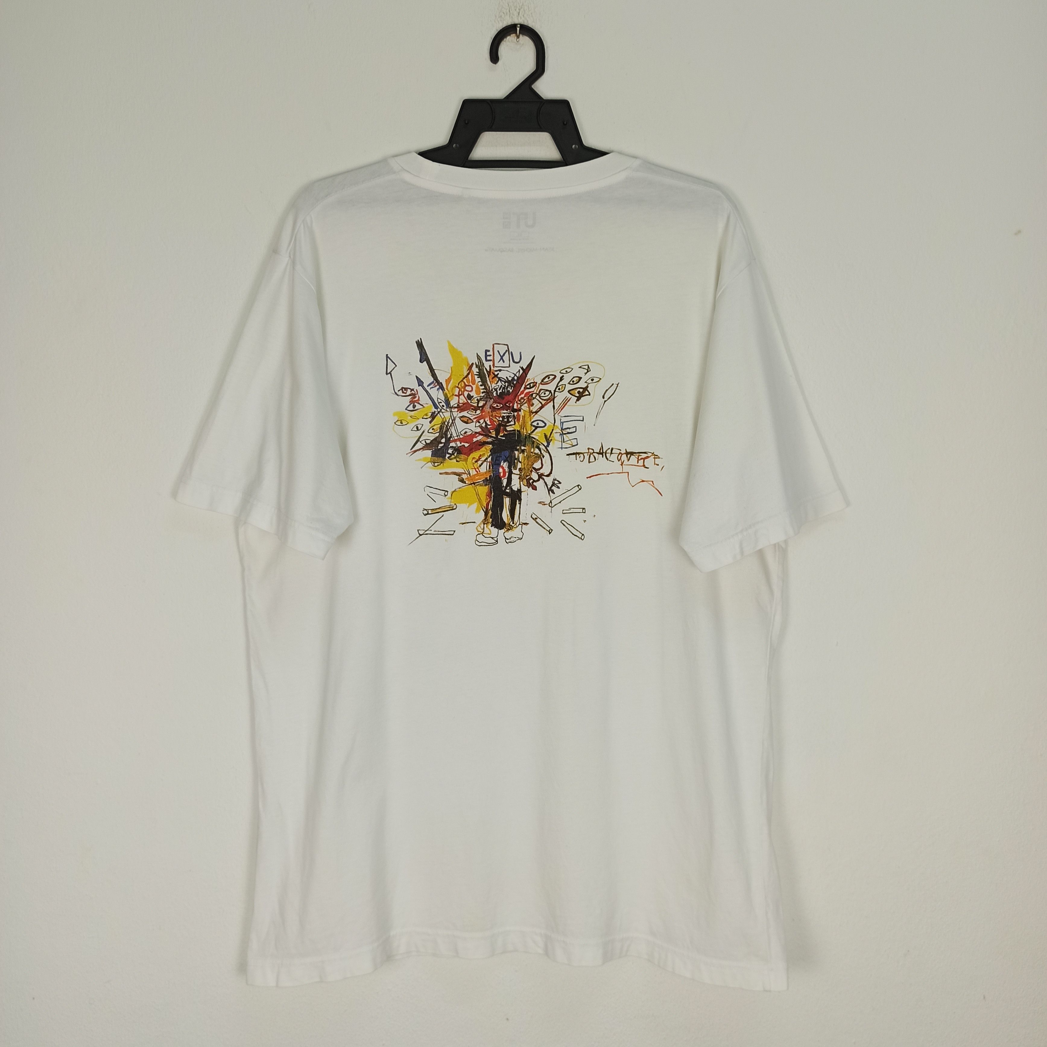 Jean-Michel Basquiat Rare Art Jean Michel Basquiat X Uniqlo Tees Size US XL / EU 56 / 4 - 1 Thumbnail
