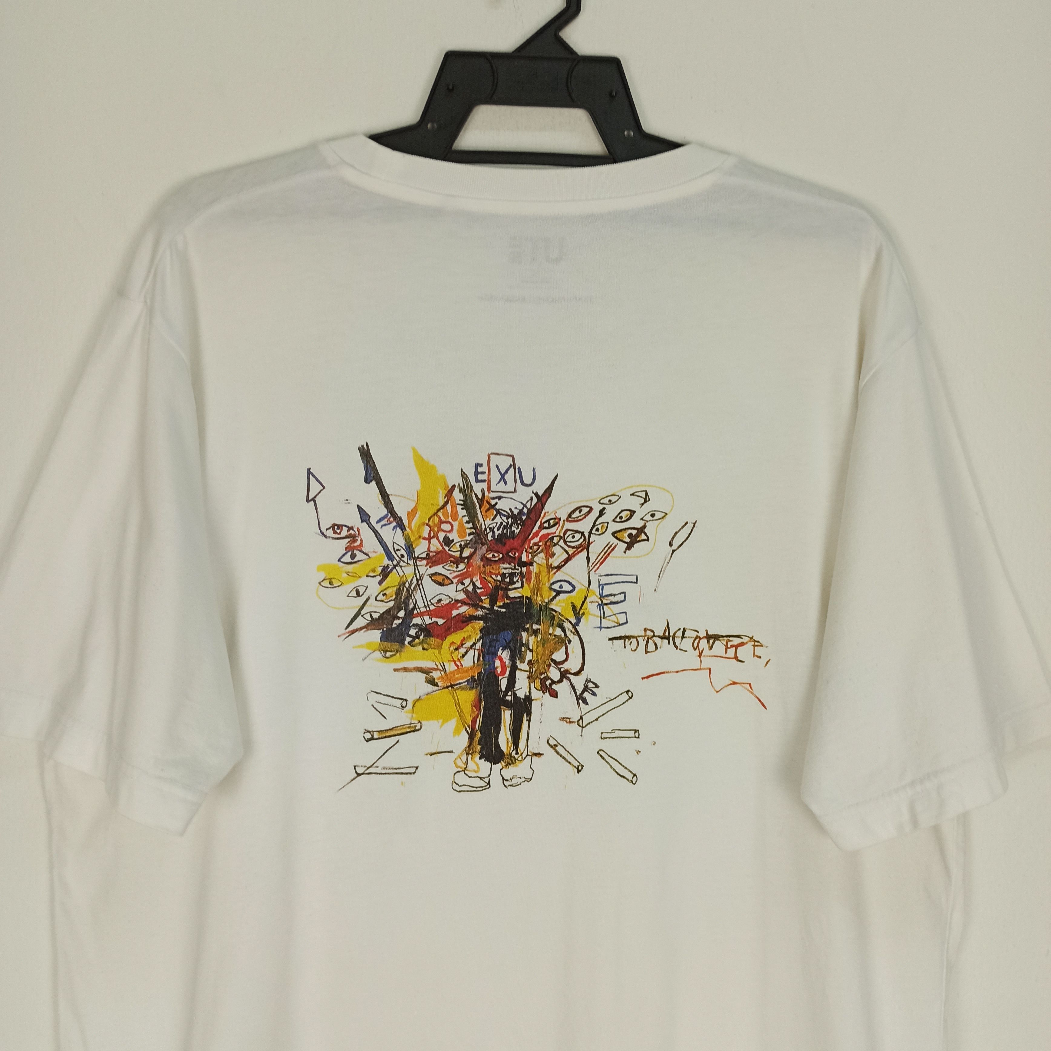 Jean-Michel Basquiat Rare Art Jean Michel Basquiat X Uniqlo Tees Size US XL / EU 56 / 4 - 2 Thumbnail
