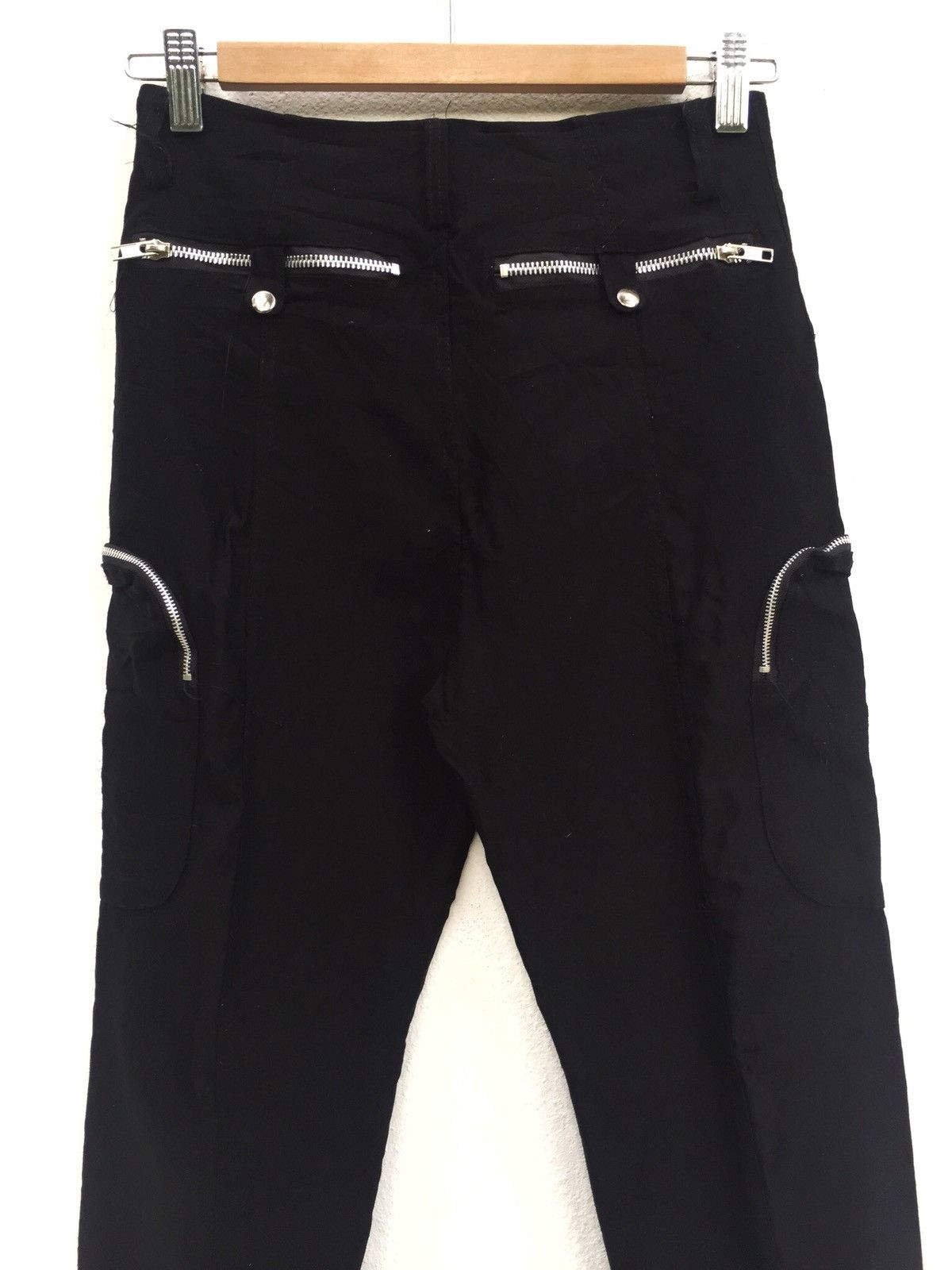Japanese Brand 🇯🇵 Made Stretch Skinny Zipper Like Undercover Pant Size US 28 / EU 44 - 4 Thumbnail