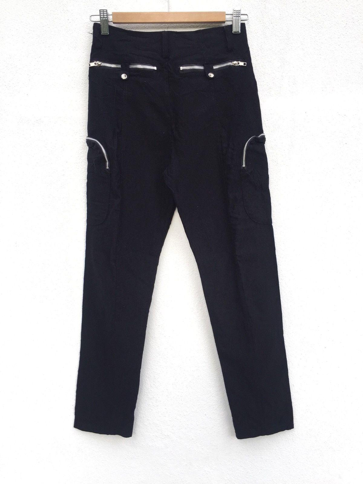 Japanese Brand 🇯🇵 Made Stretch Skinny Zipper Like Undercover Pant Size US 28 / EU 44 - 3 Thumbnail