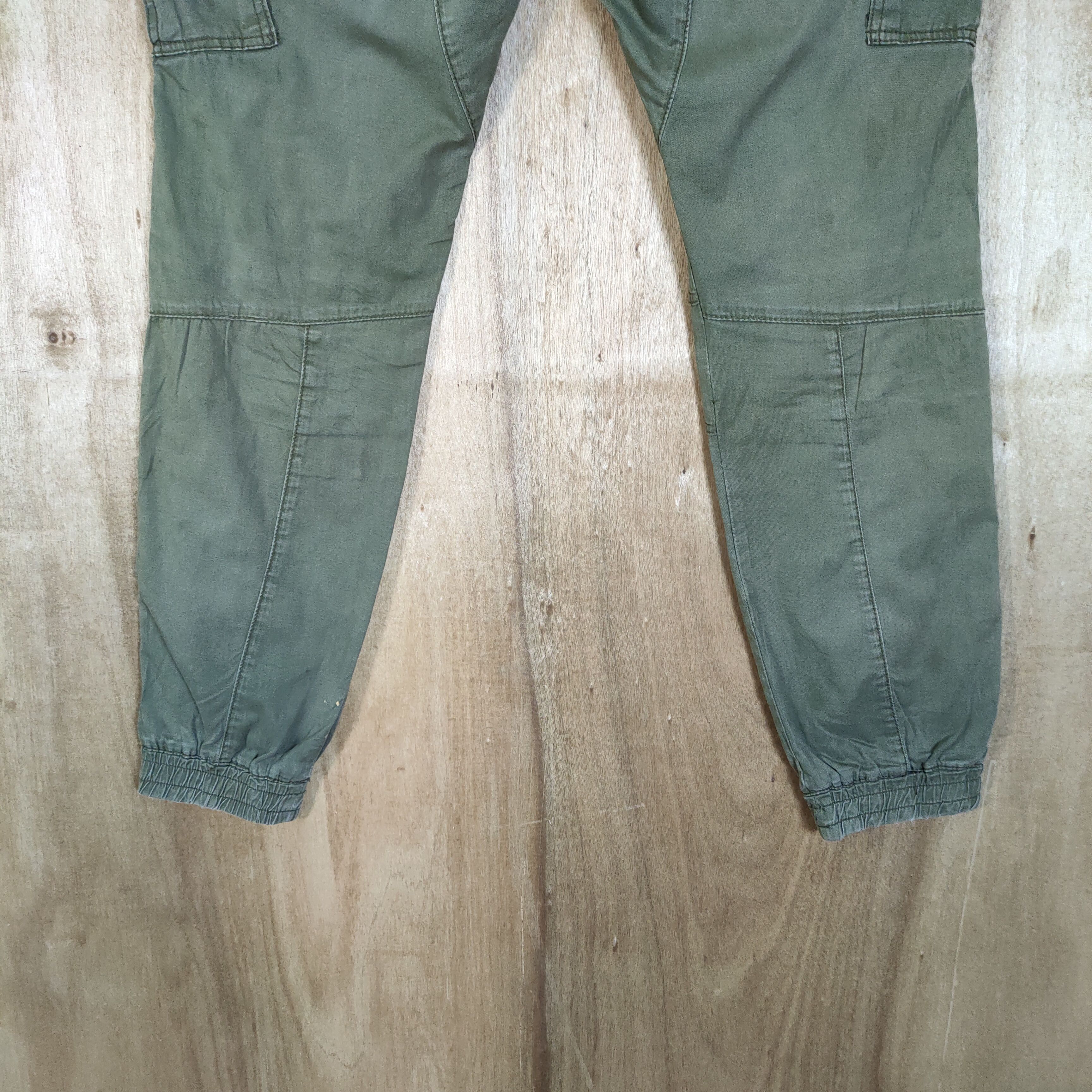 Boy London × Seditionaries BOY LONDON FADED GREEN CARGO PANTS Size US 33 - 8 Thumbnail
