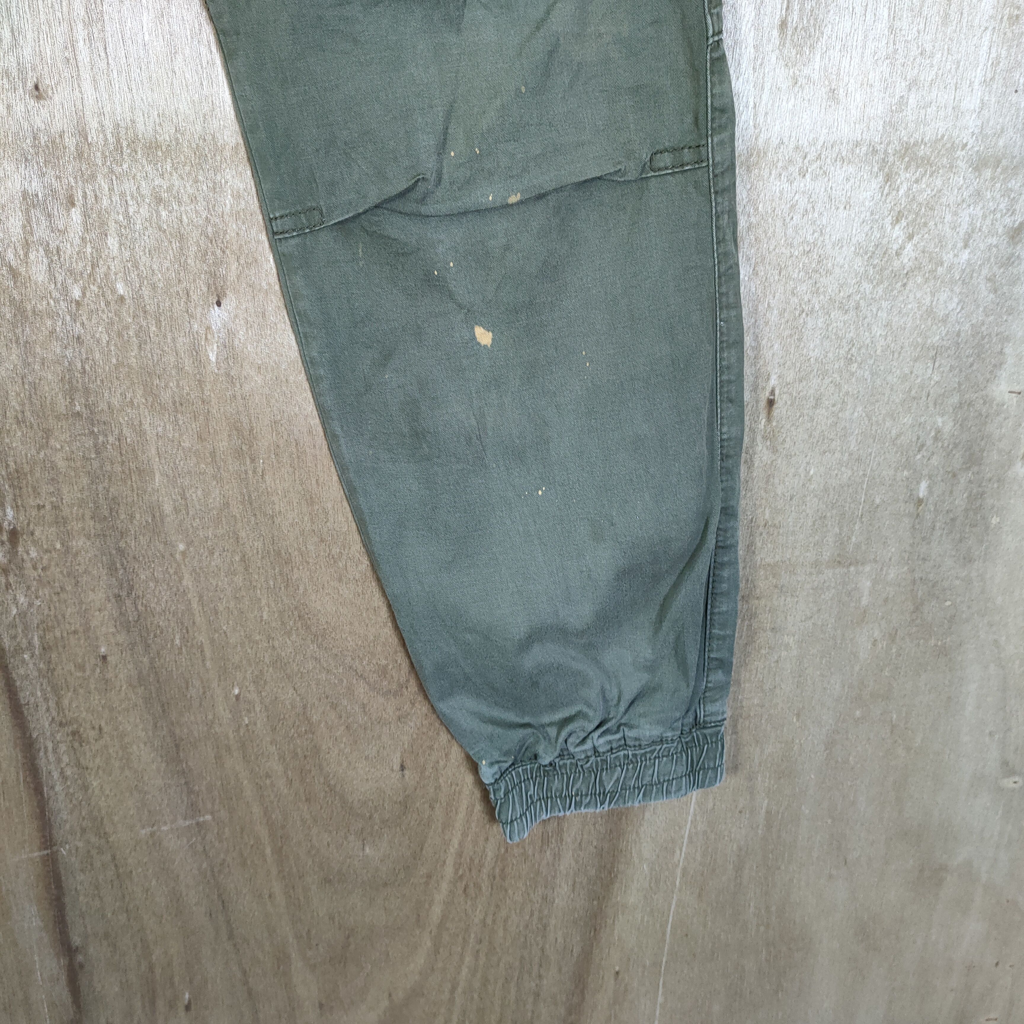 Boy London × Seditionaries BOY LONDON FADED GREEN CARGO PANTS Size US 33 - 12 Thumbnail