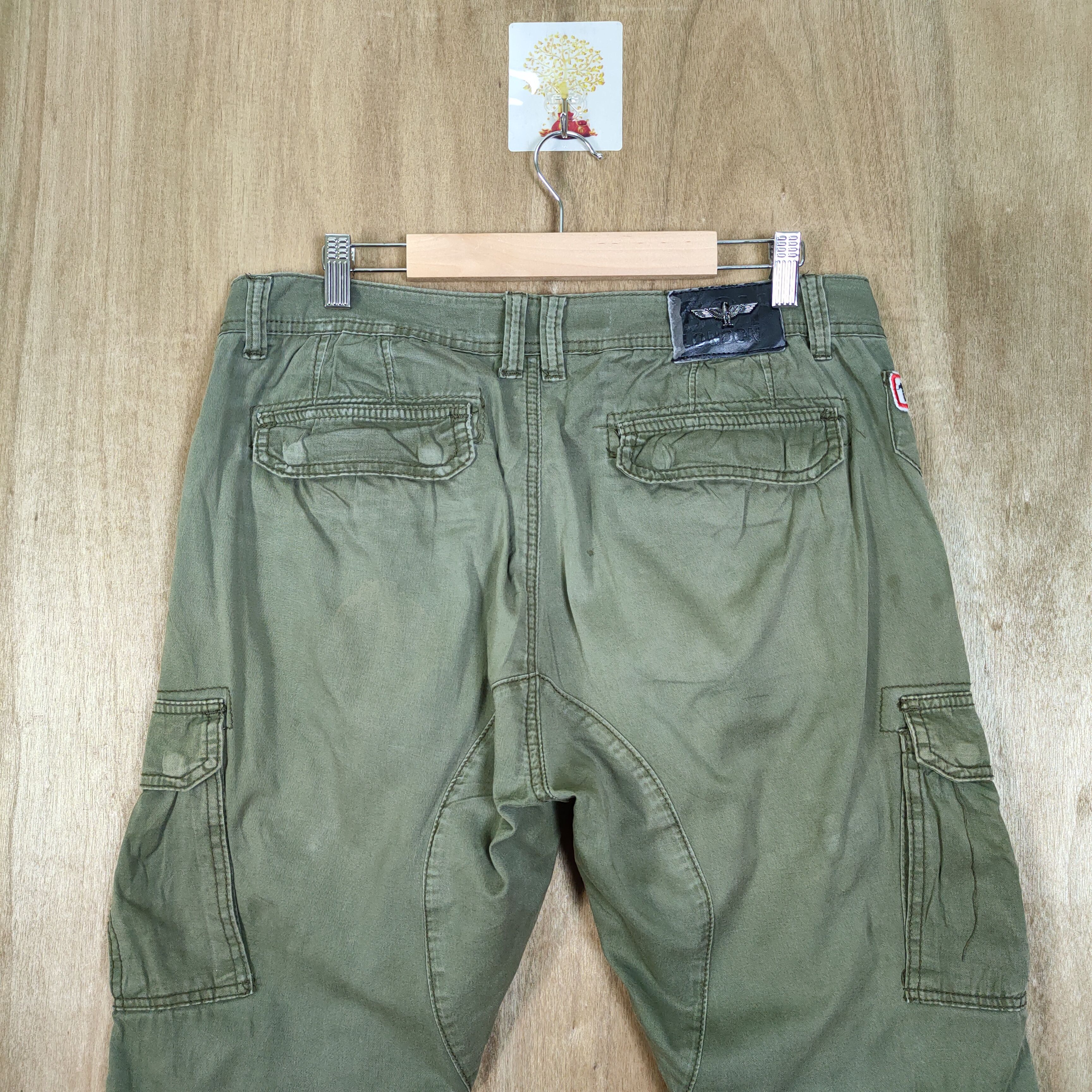 Boy London × Seditionaries BOY LONDON FADED GREEN CARGO PANTS Size US 33 - 7 Thumbnail