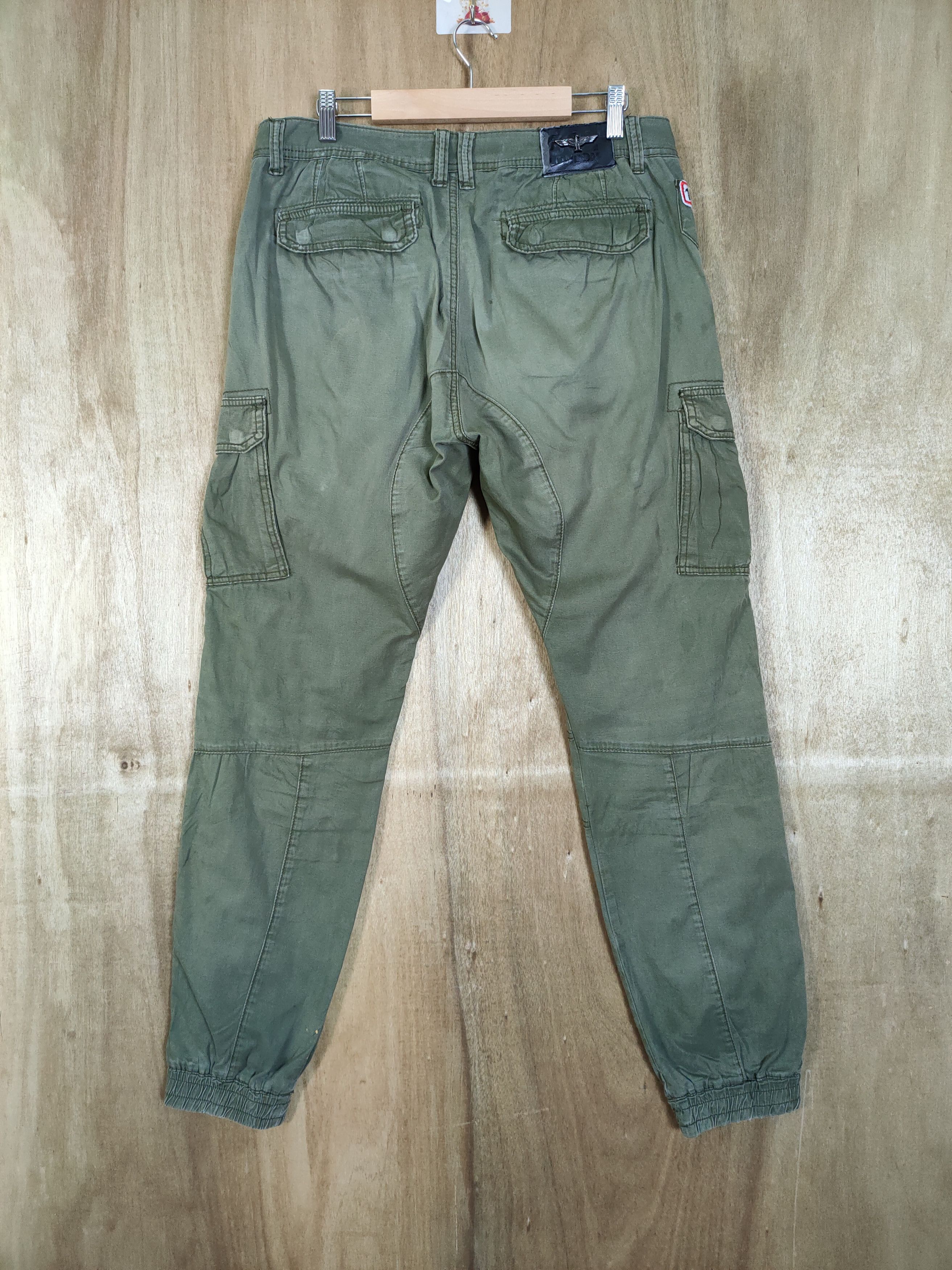 Boy London × Seditionaries BOY LONDON FADED GREEN CARGO PANTS Size US 33 - 6 Thumbnail