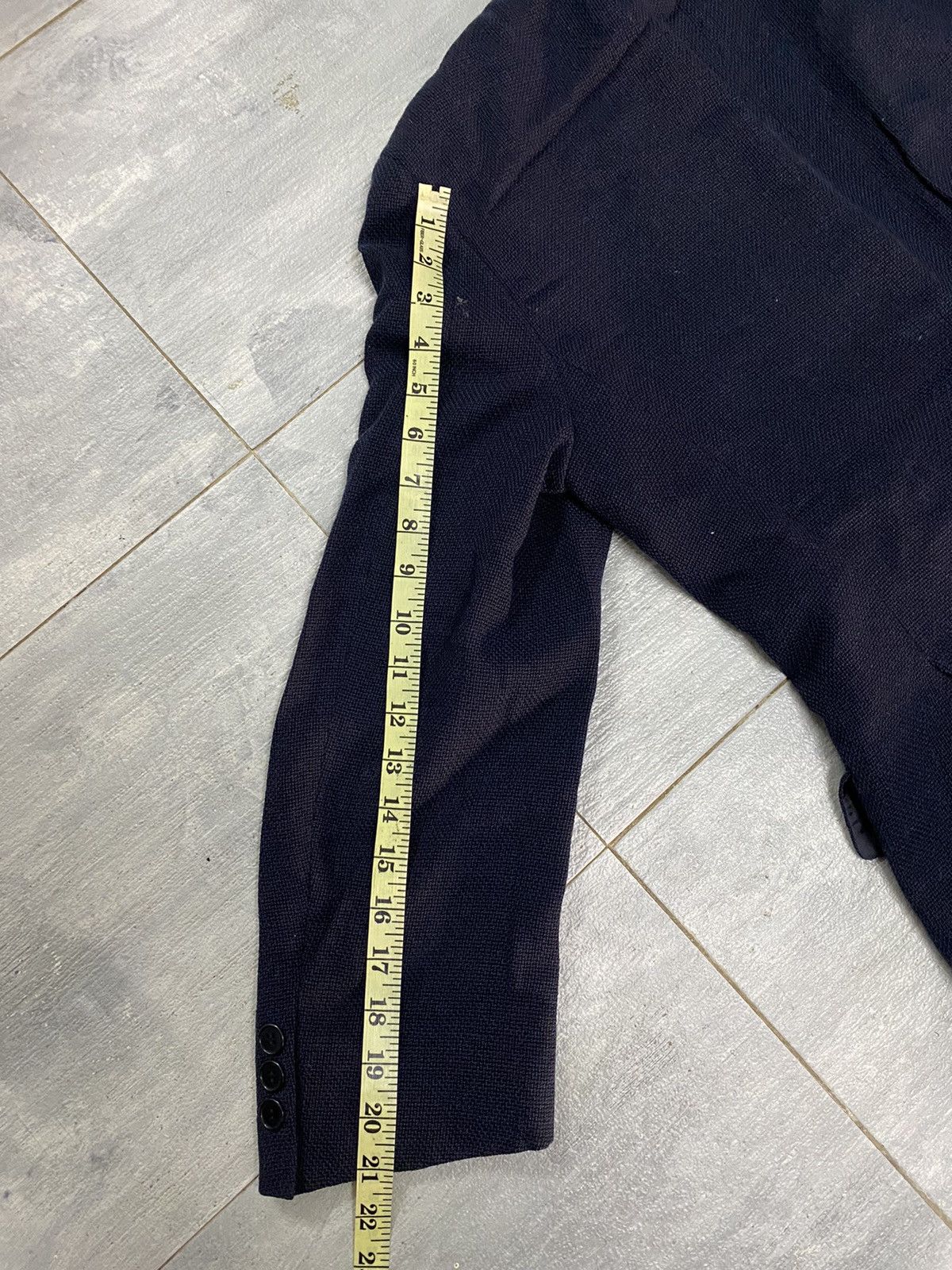 Vintage × Yves Saint Laurent VTG YSL Pour Homme Tailored Blazer Size US L / EU 52-54 / 3 - 14 Thumbnail