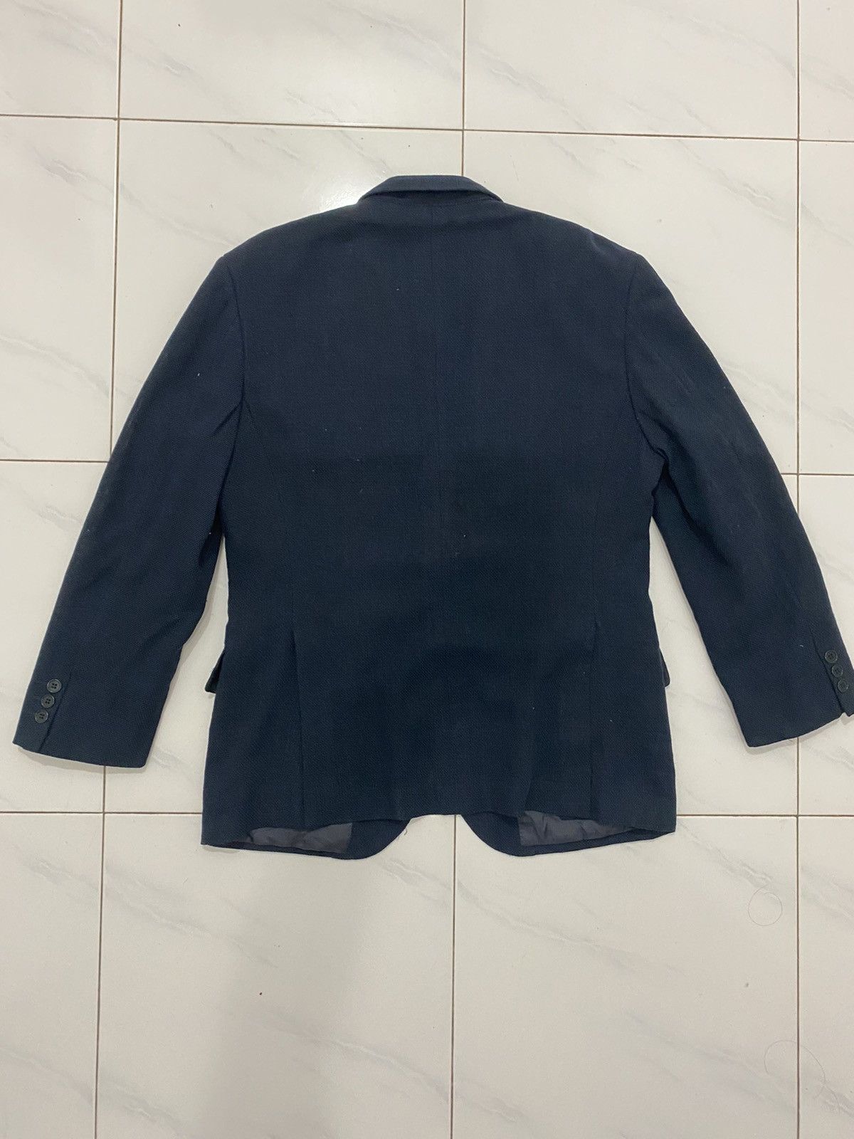 Vintage × Yves Saint Laurent VTG YSL Pour Homme Tailored Blazer Size US L / EU 52-54 / 3 - 7 Thumbnail