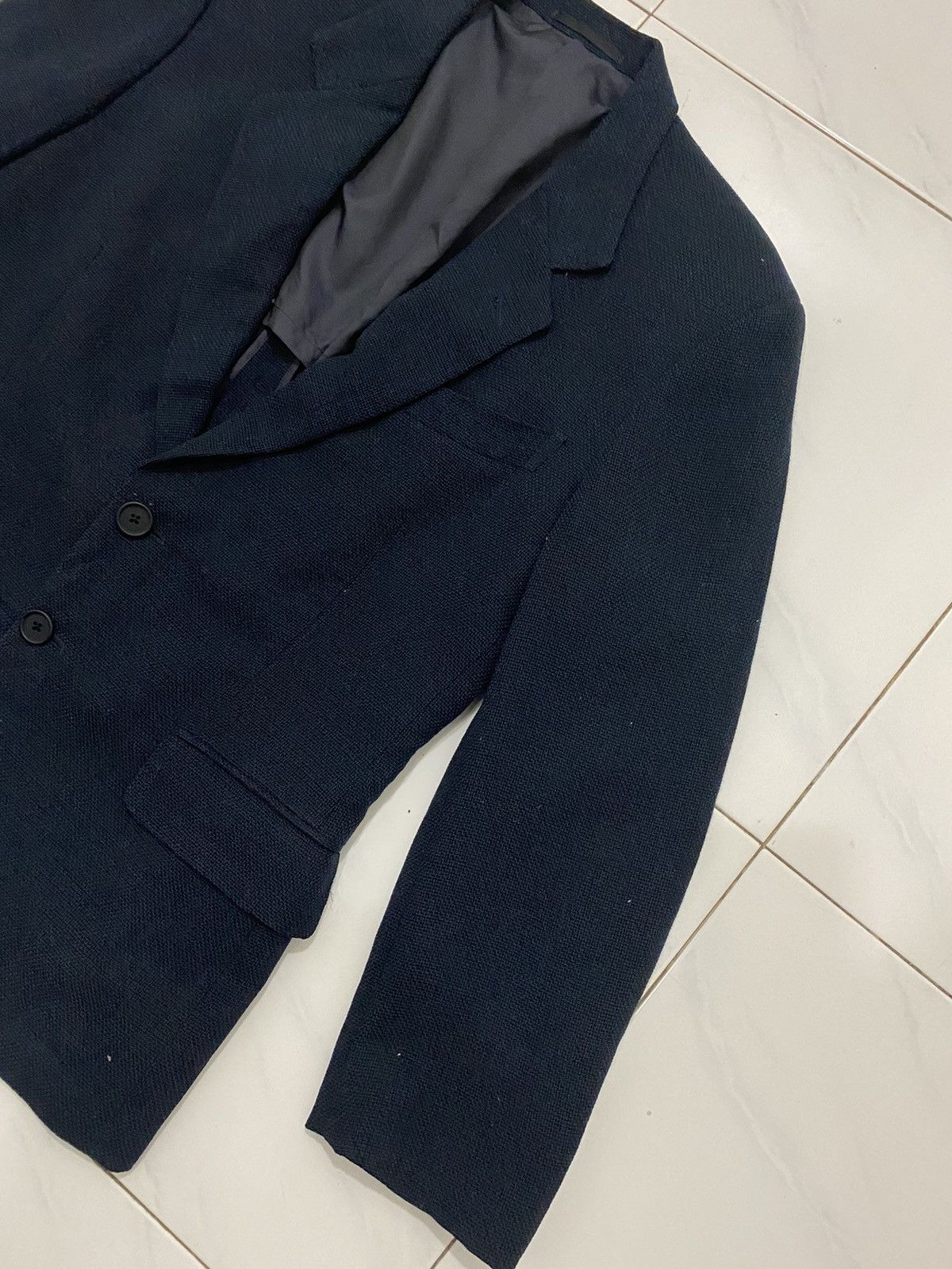 Vintage × Yves Saint Laurent VTG YSL Pour Homme Tailored Blazer Size US L / EU 52-54 / 3 - 4 Thumbnail