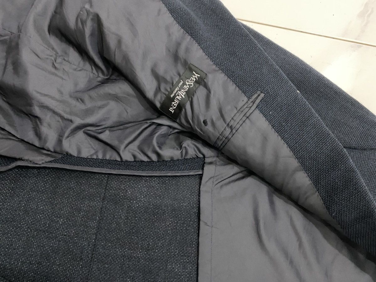 Vintage × Yves Saint Laurent VTG YSL Pour Homme Tailored Blazer Size US L / EU 52-54 / 3 - 10 Thumbnail