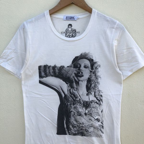 Nirvana HYSTERIC GLAMOUR X COURTNEY LOVE KURT COBAIN T-shirt | Grailed