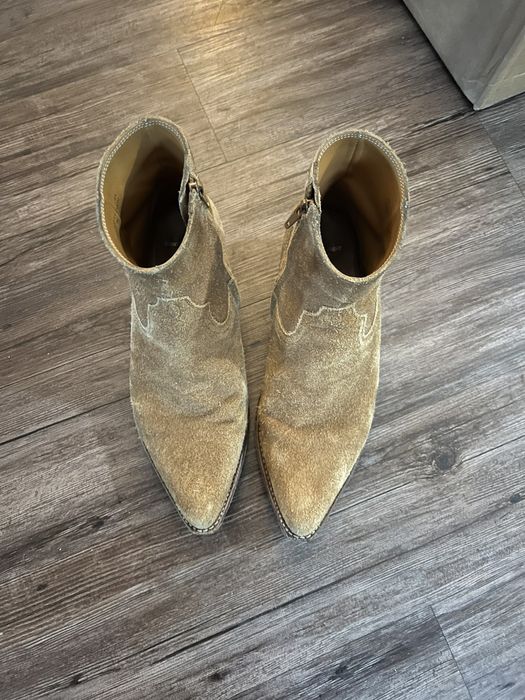 saint laurent santiag boots