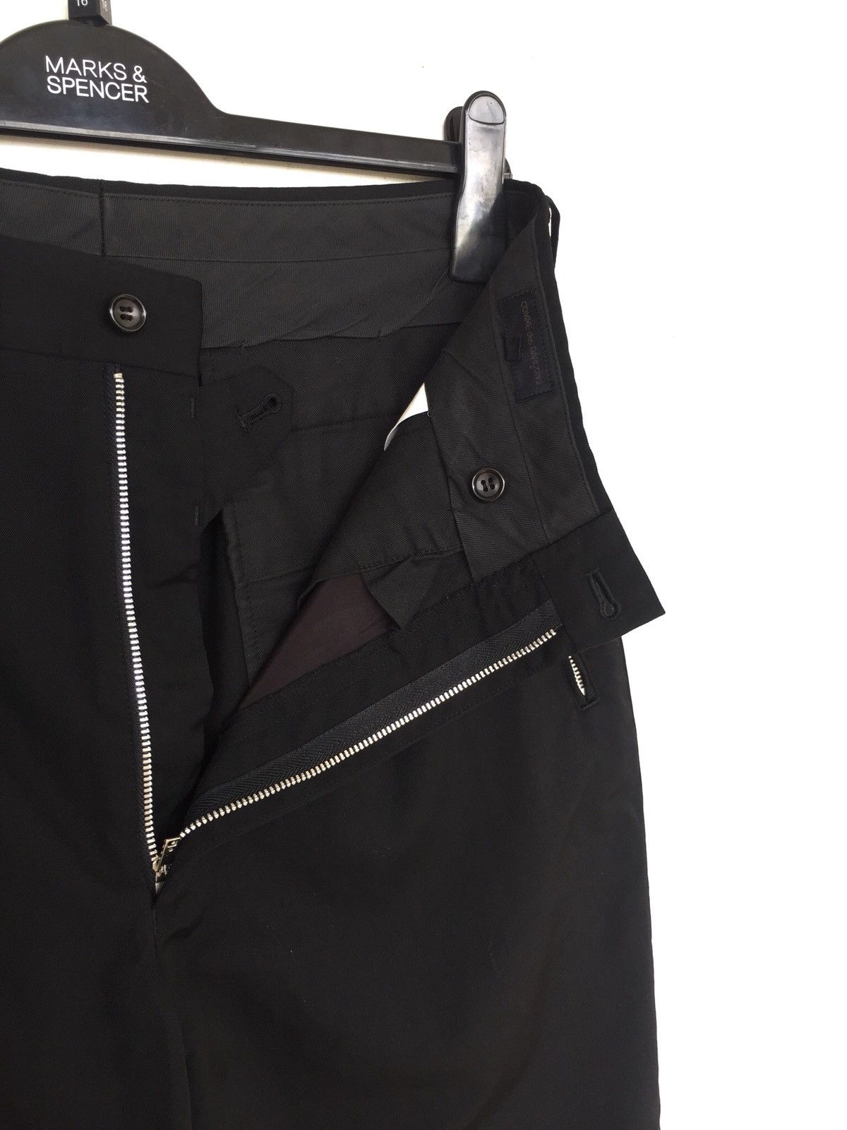 Comme des Garcons Homme GRAIL🔥AW93 CDG Homme Bondage Gabardine 🎈 Pants Size US 31 - 9 Thumbnail