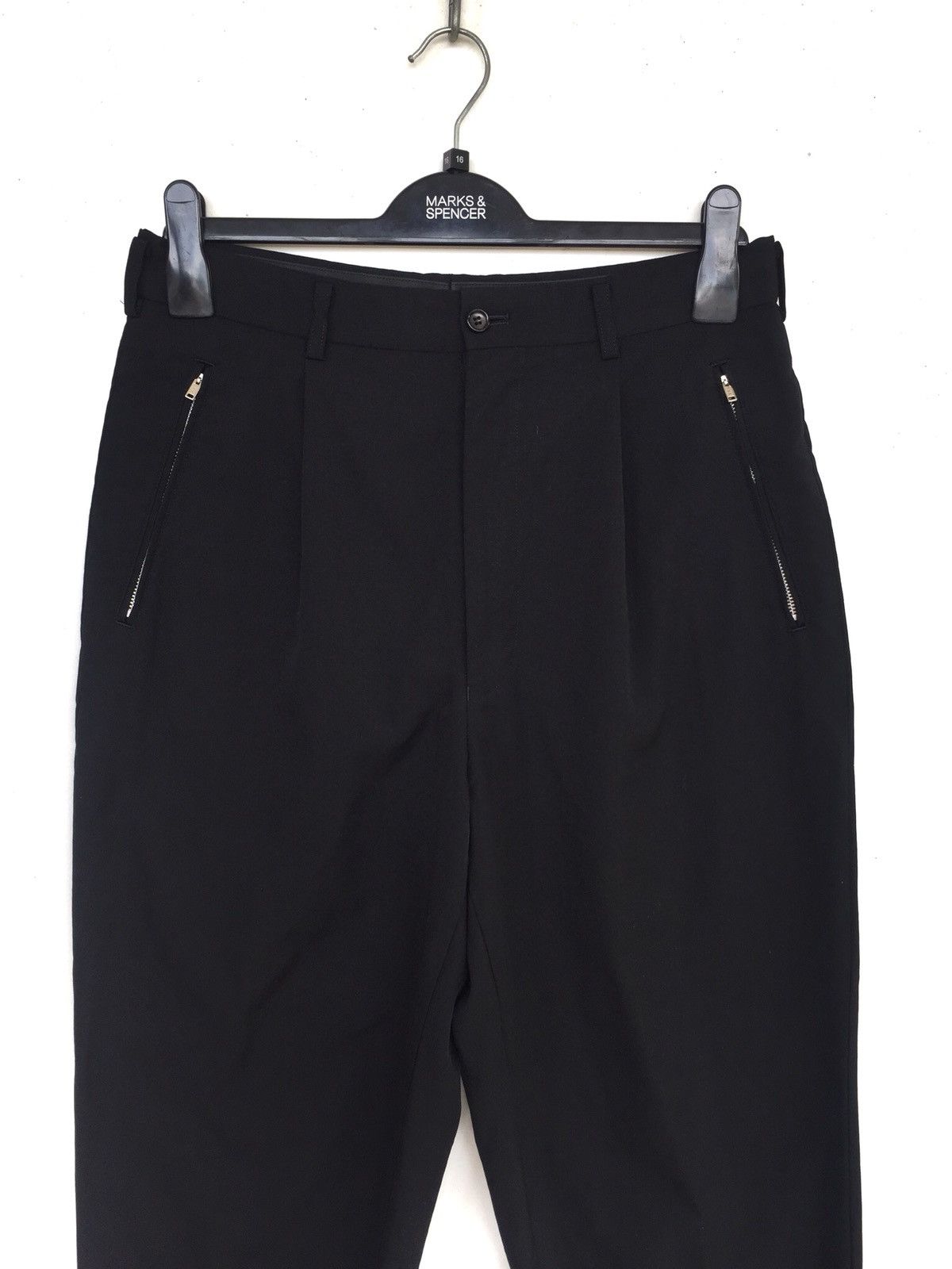 Comme des Garcons Homme GRAIL🔥AW93 CDG Homme Bondage Gabardine 🎈 Pants Size US 31 - 3 Thumbnail