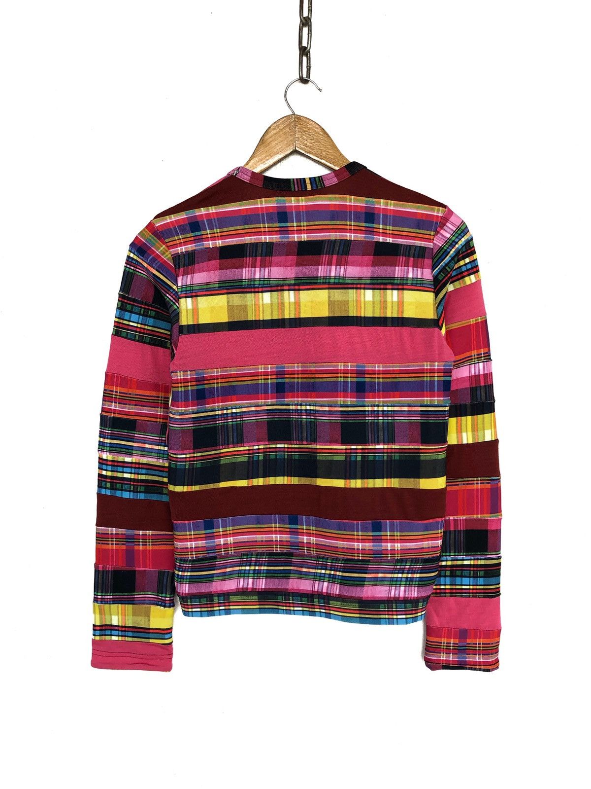 Comme des Garcons ARCHIVE🔥AW00 Comme des Garçons Beauty Patchwork Crop Tops Size US S / EU 44-46 / 1 - 6 Thumbnail
