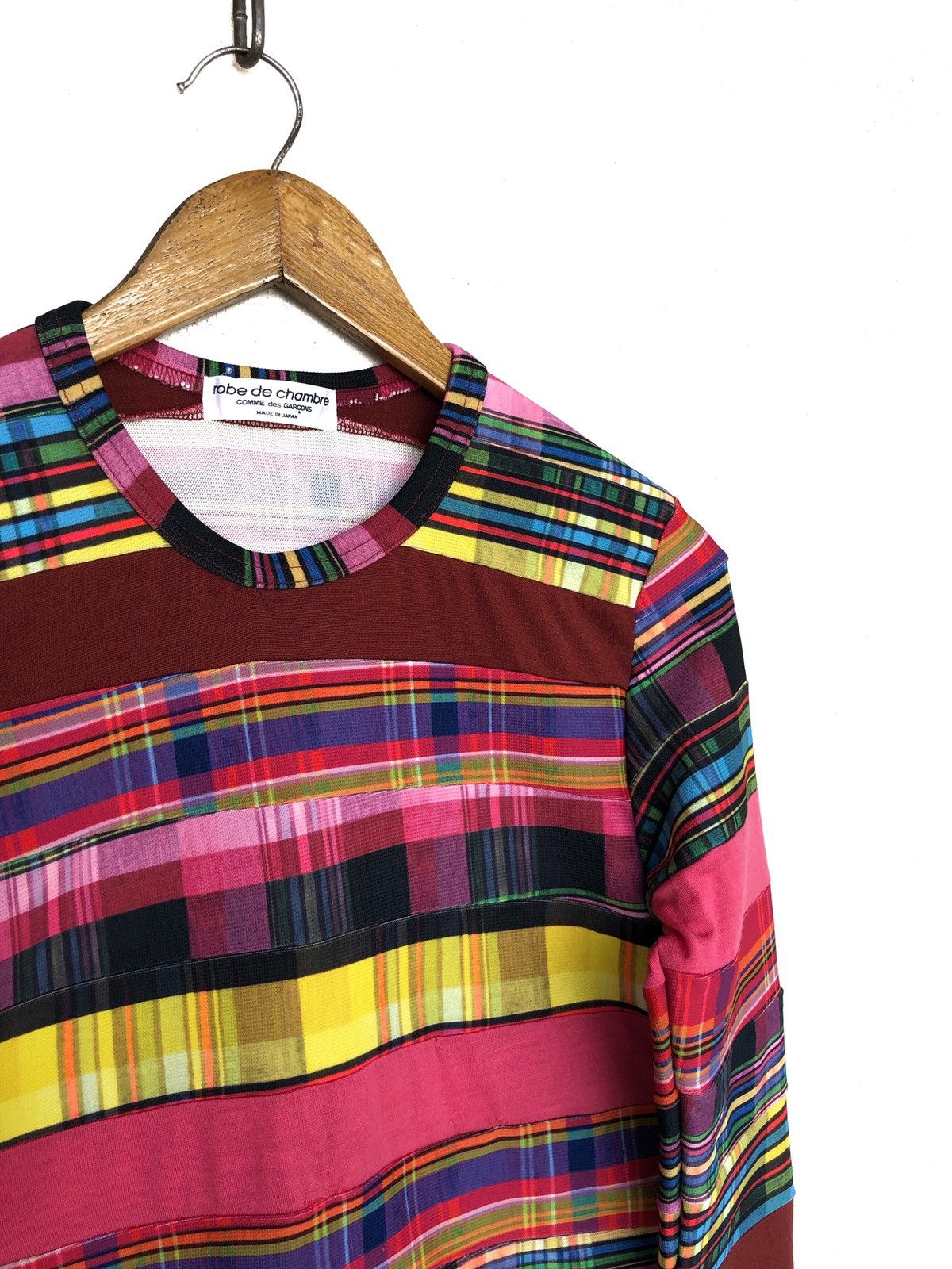 Comme des Garcons ARCHIVE🔥AW00 Comme des Garçons Beauty Patchwork Crop Tops Size US S / EU 44-46 / 1 - 4 Thumbnail
