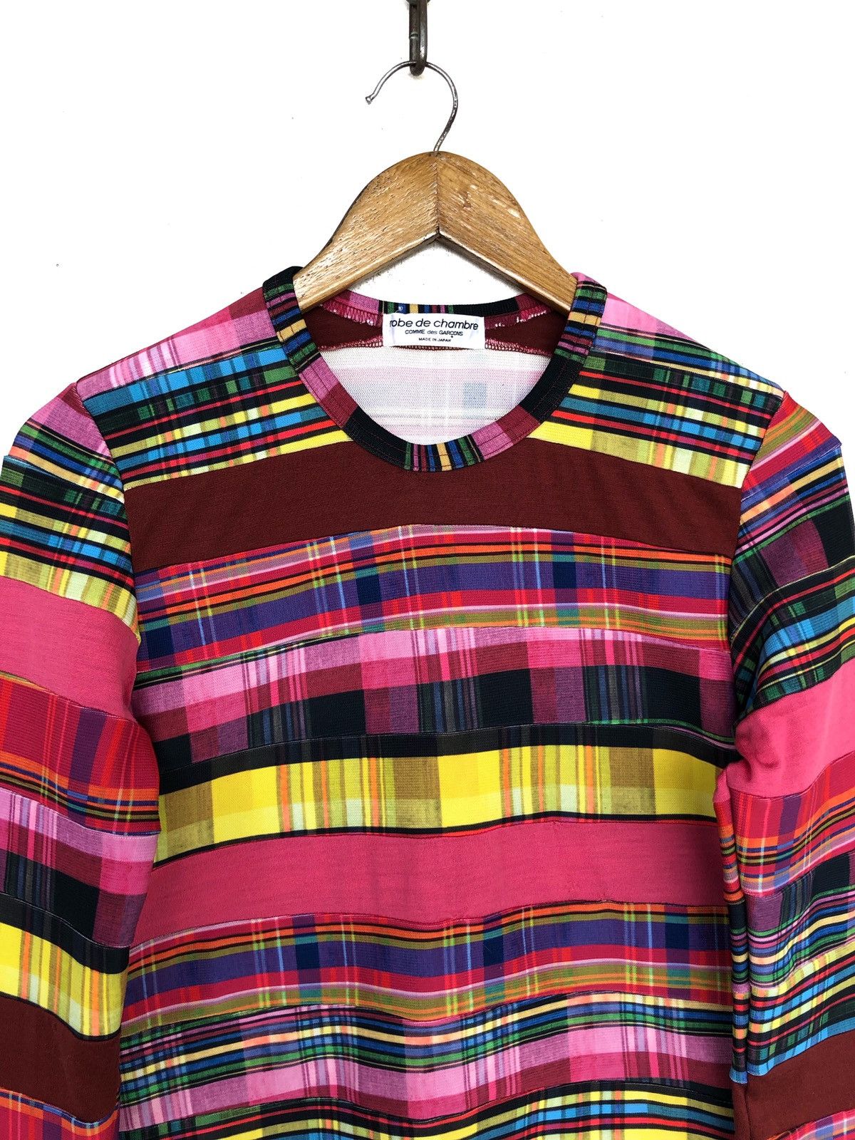 Comme des Garcons ARCHIVE🔥AW00 Comme des Garçons Beauty Patchwork Crop Tops Size US S / EU 44-46 / 1 - 5 Thumbnail