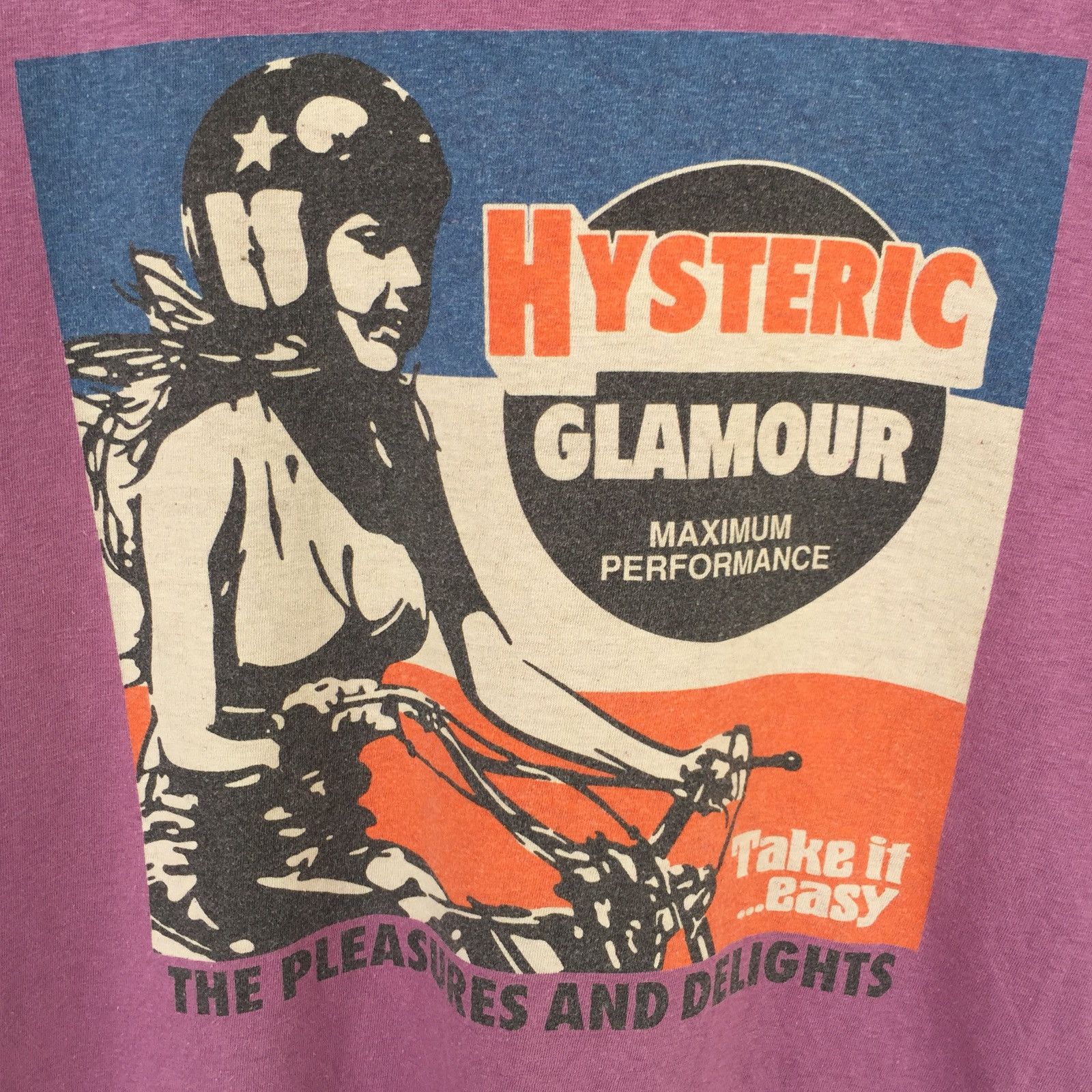 Hysteric Glamour Vintage 90s Hysteric Glamour Cafe Racer Shirt Size US S / EU 44-46 / 1 - 1 Thumbnail