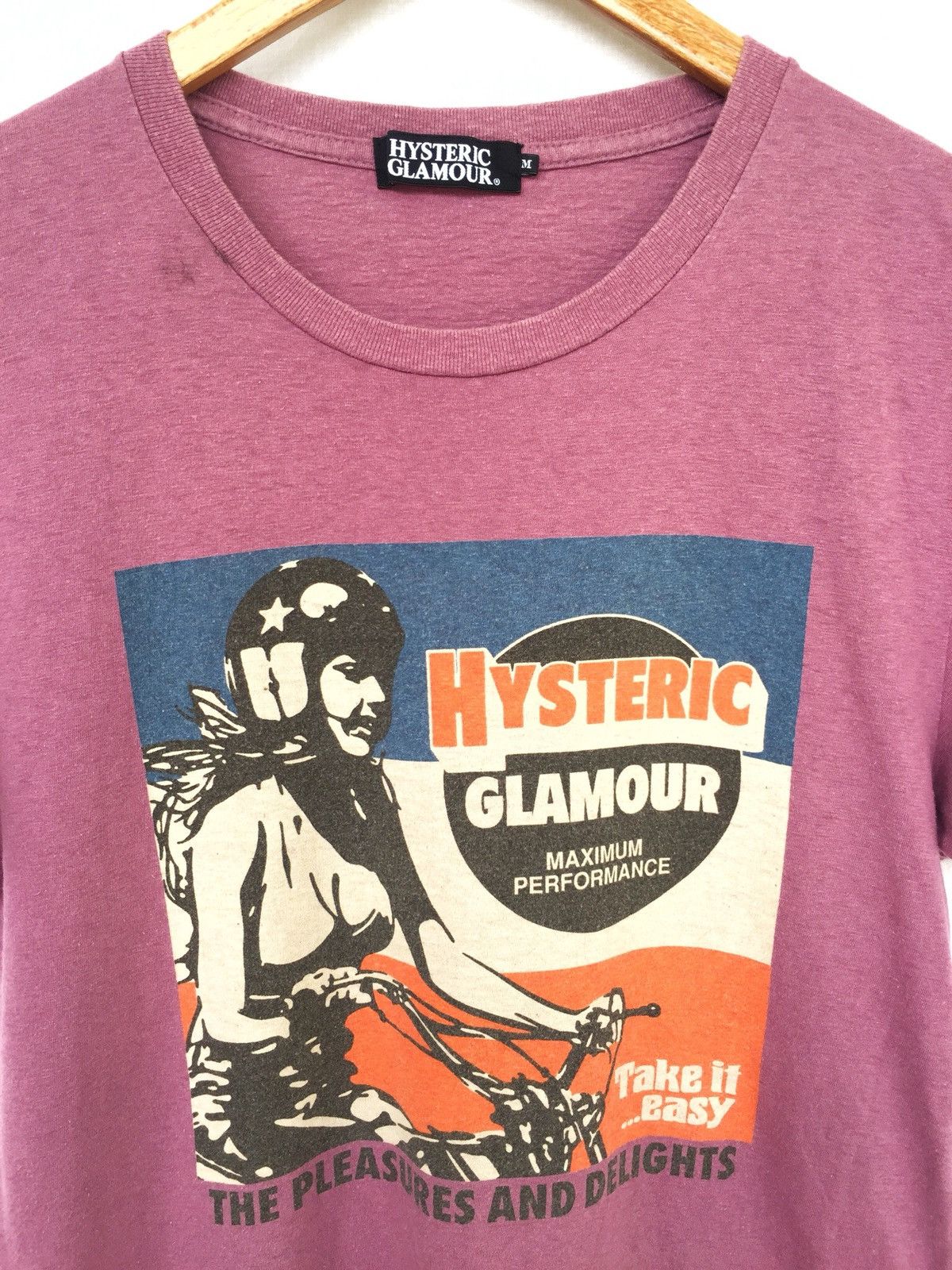 Hysteric Glamour Vintage 90s Hysteric Glamour Cafe Racer Shirt Size US S / EU 44-46 / 1 - 3 Thumbnail