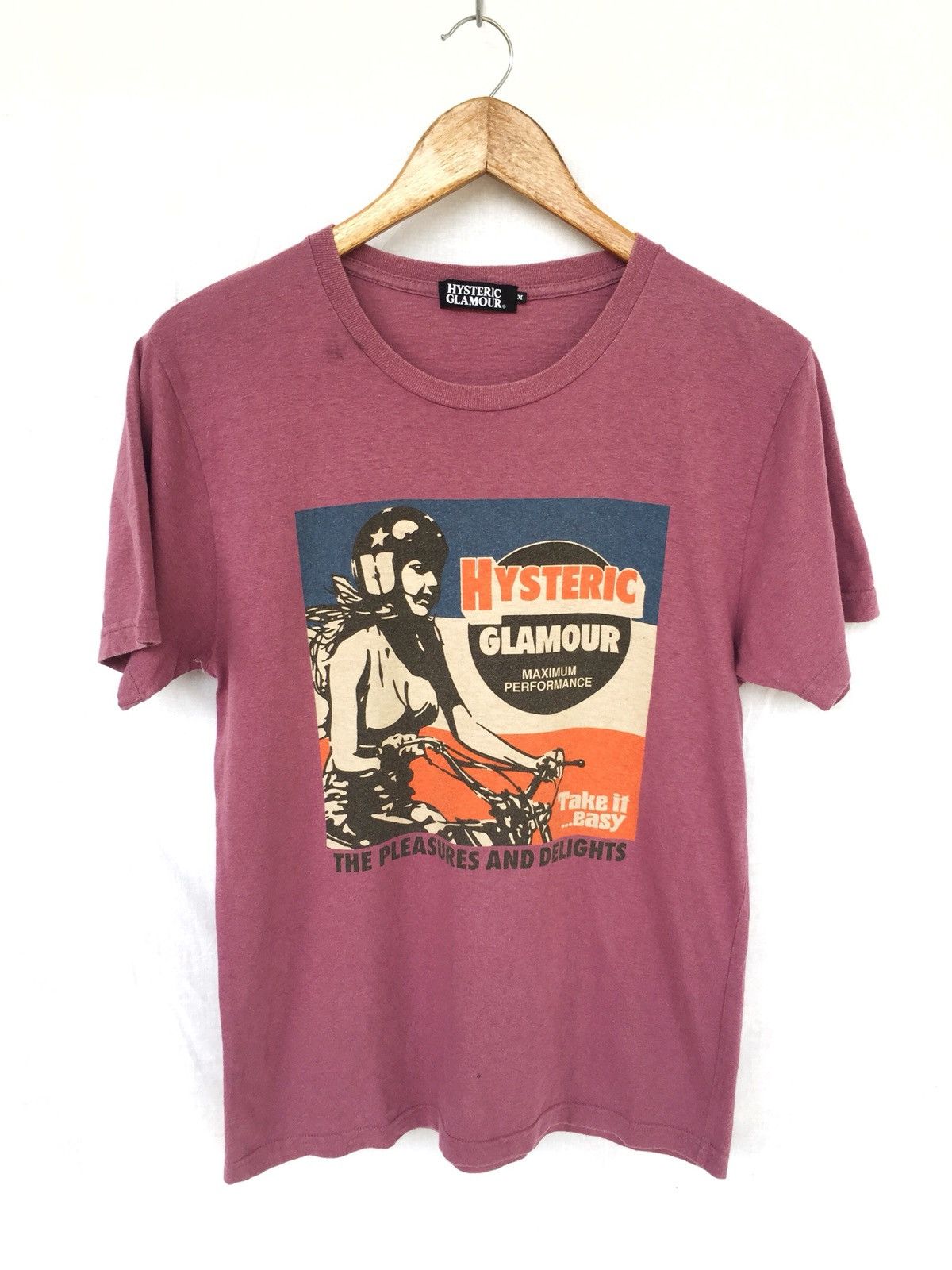 Hysteric Glamour Vintage 90s Hysteric Glamour Cafe Racer Shirt Size US S / EU 44-46 / 1 - 2 Thumbnail