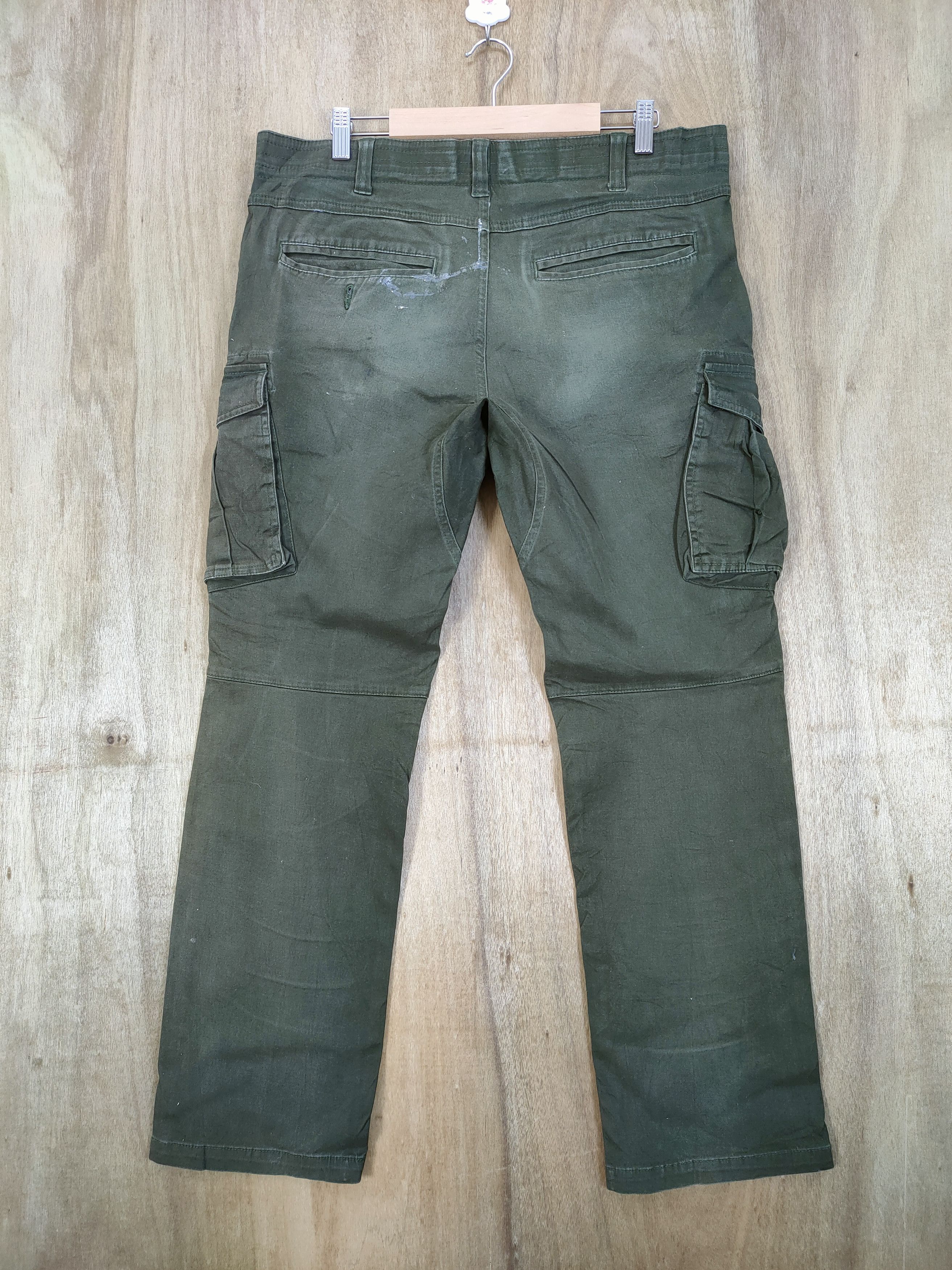 Japanese Brand VINTAGE GRIDE WORKWEAR CARGO PANTS Size US 34 / EU 50 - 8 Thumbnail
