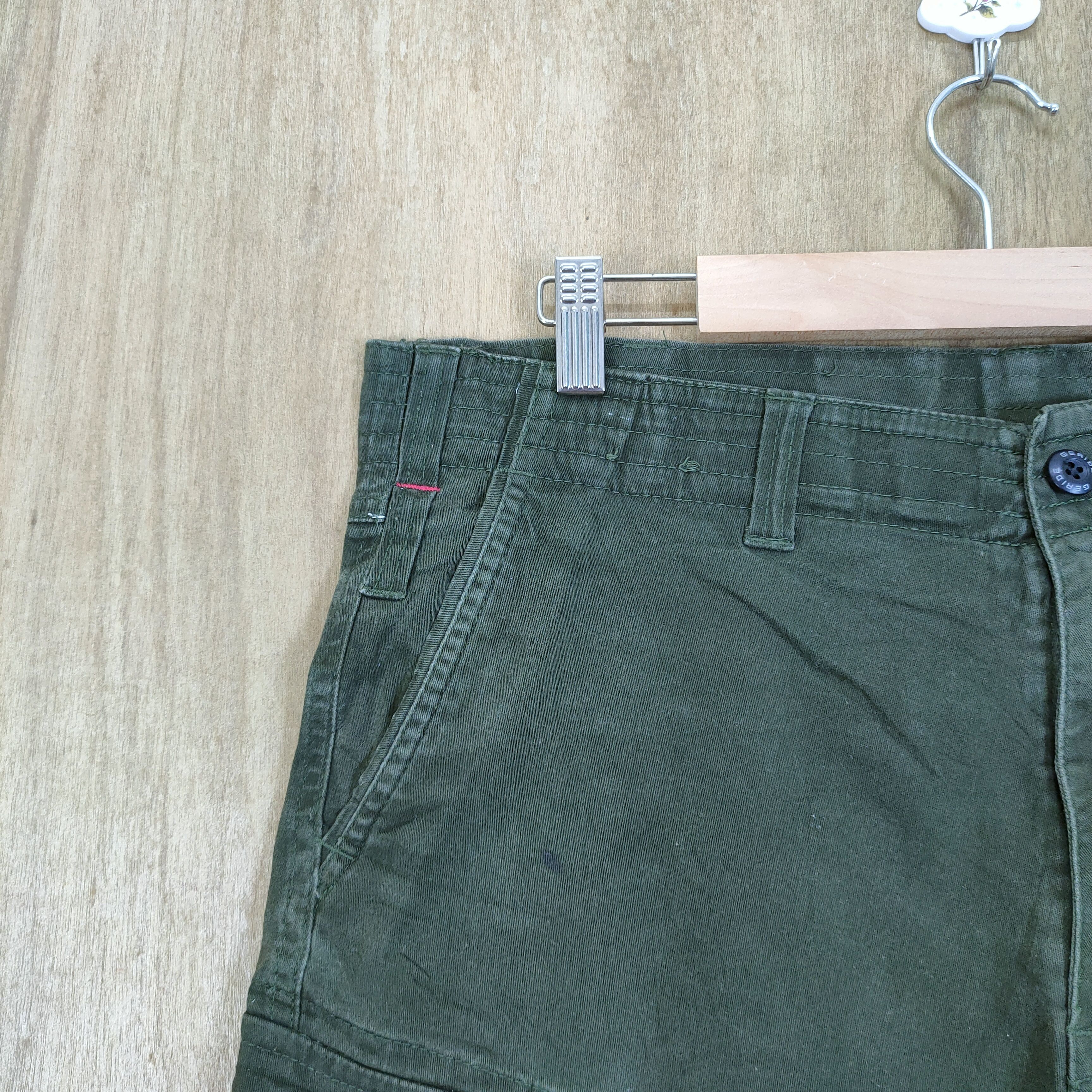 Japanese Brand VINTAGE GRIDE WORKWEAR CARGO PANTS Size US 34 / EU 50 - 5 Thumbnail
